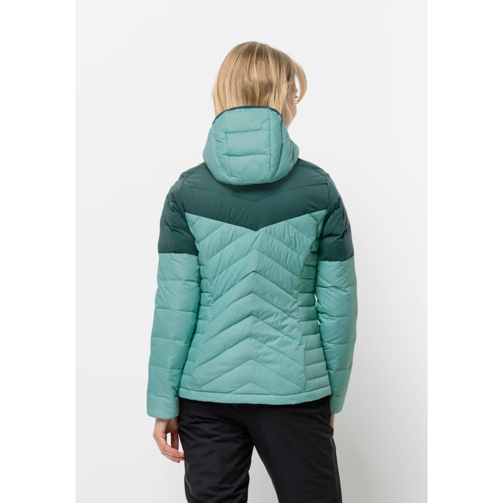 Jack Wolfskin Daunenjacke »TUNDRA DOWN HOODY W«, mit Kapuze