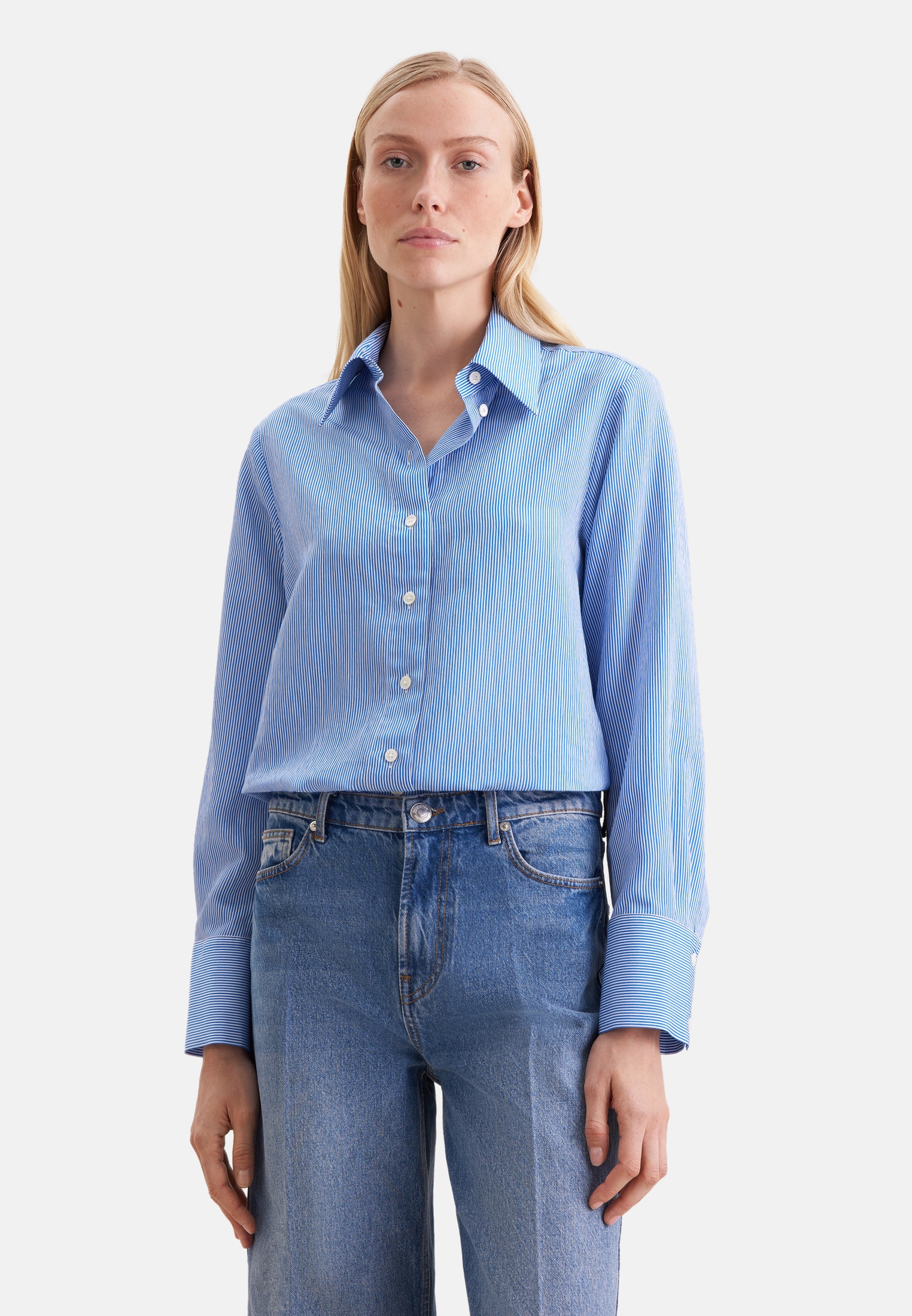 seidensticker Hemdbluse 1/1 Kragen Gestreift