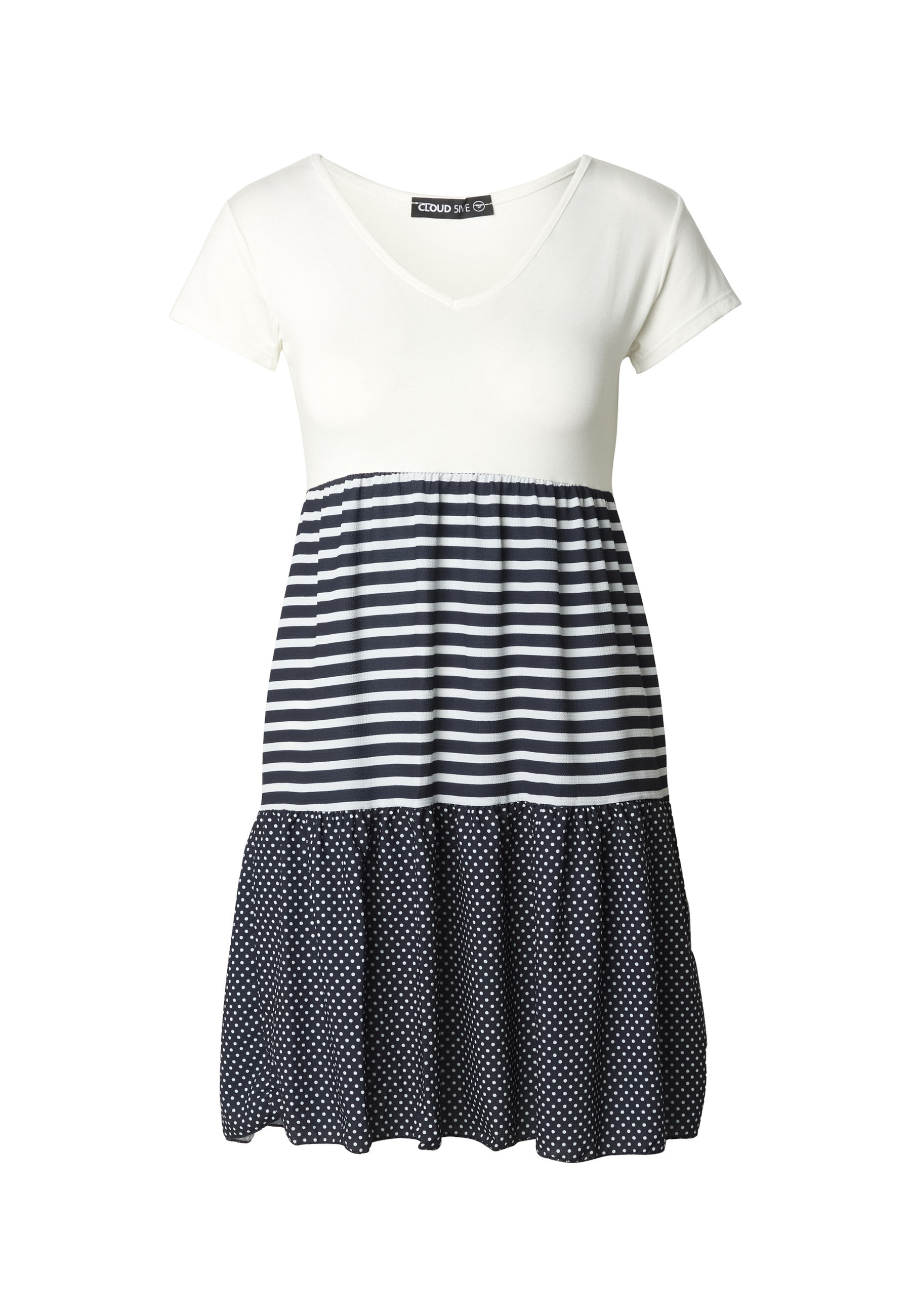 CLOUD 5IVE A-Linien-Kleid "CLOUD 5IVE Cloud5ive COLORBLOCK KLEID" 1 tlg.