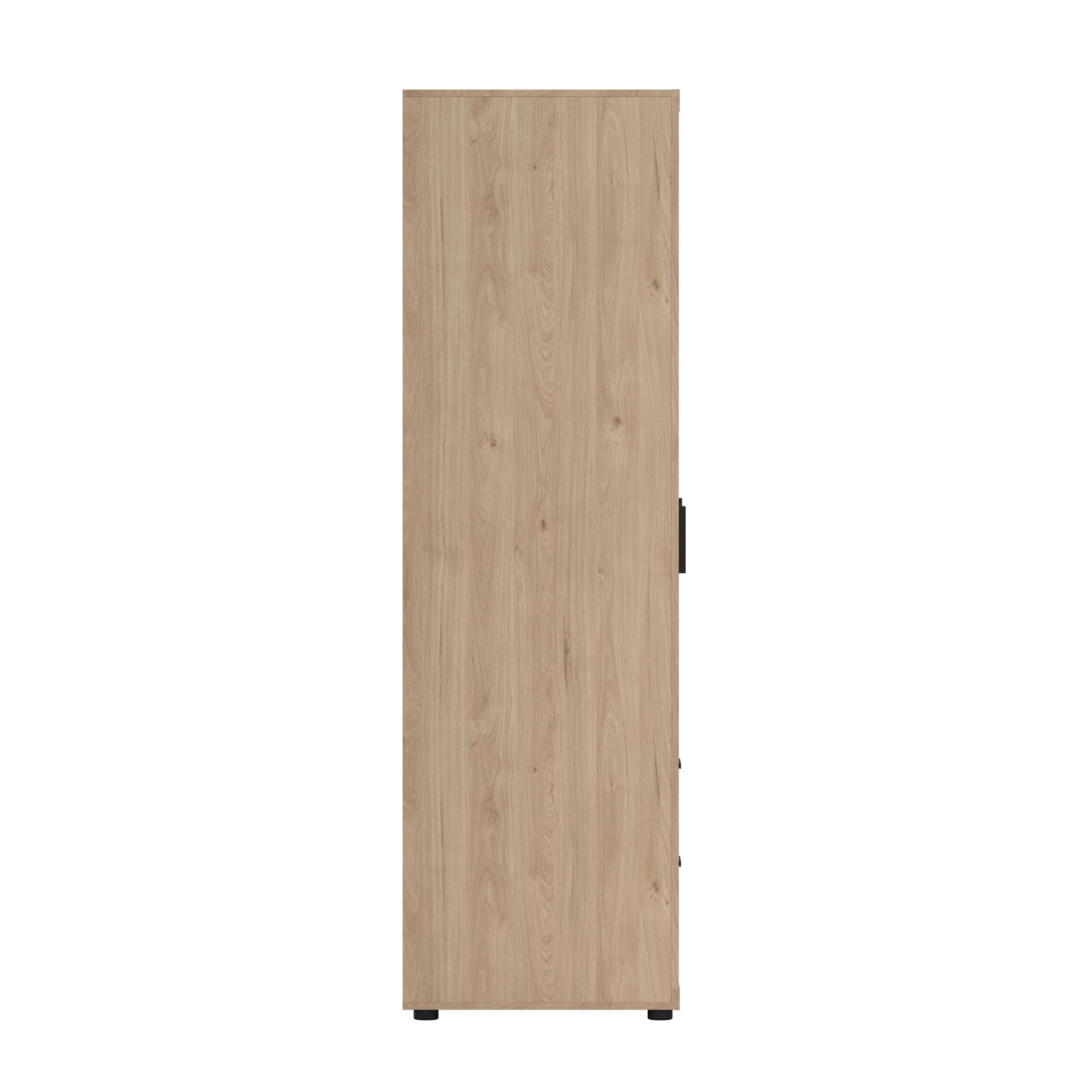 Home affaire Kleiderschrank »Mira Kleiderschrank mit 2 Türen, Spiegeltür & 2 Schubladen« 2 Türen und 1 Spiegeltür für mehr Komfort
