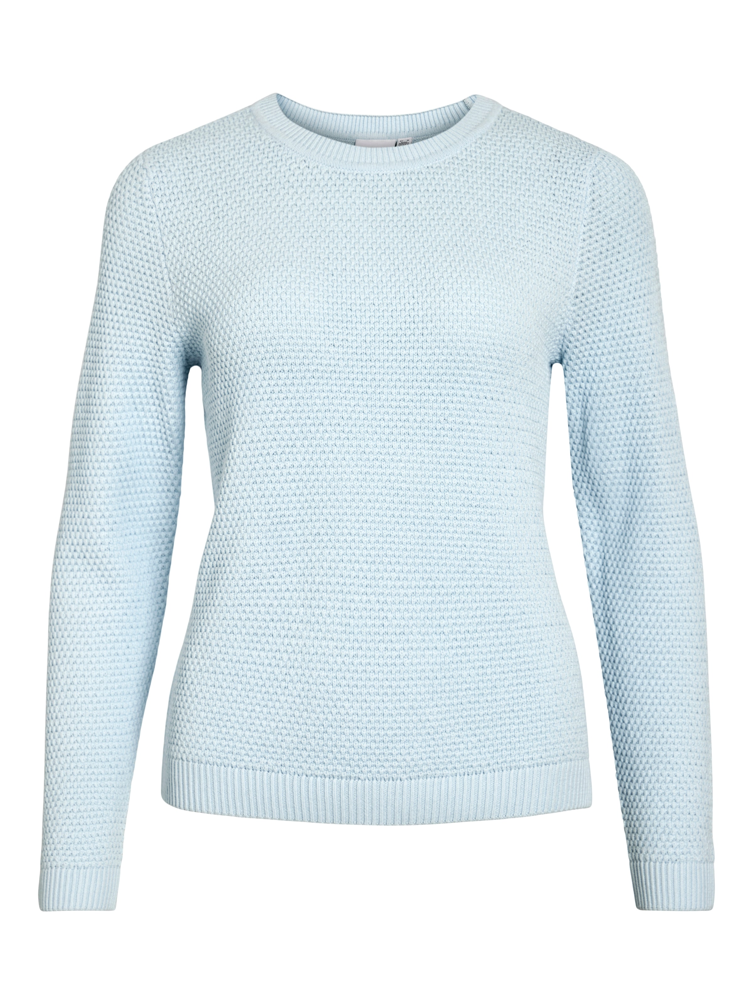 Vila 1100000002199 »VIDALO O-NECK L/S KNIT TOP- NOOS« Baumwolle, regular fit