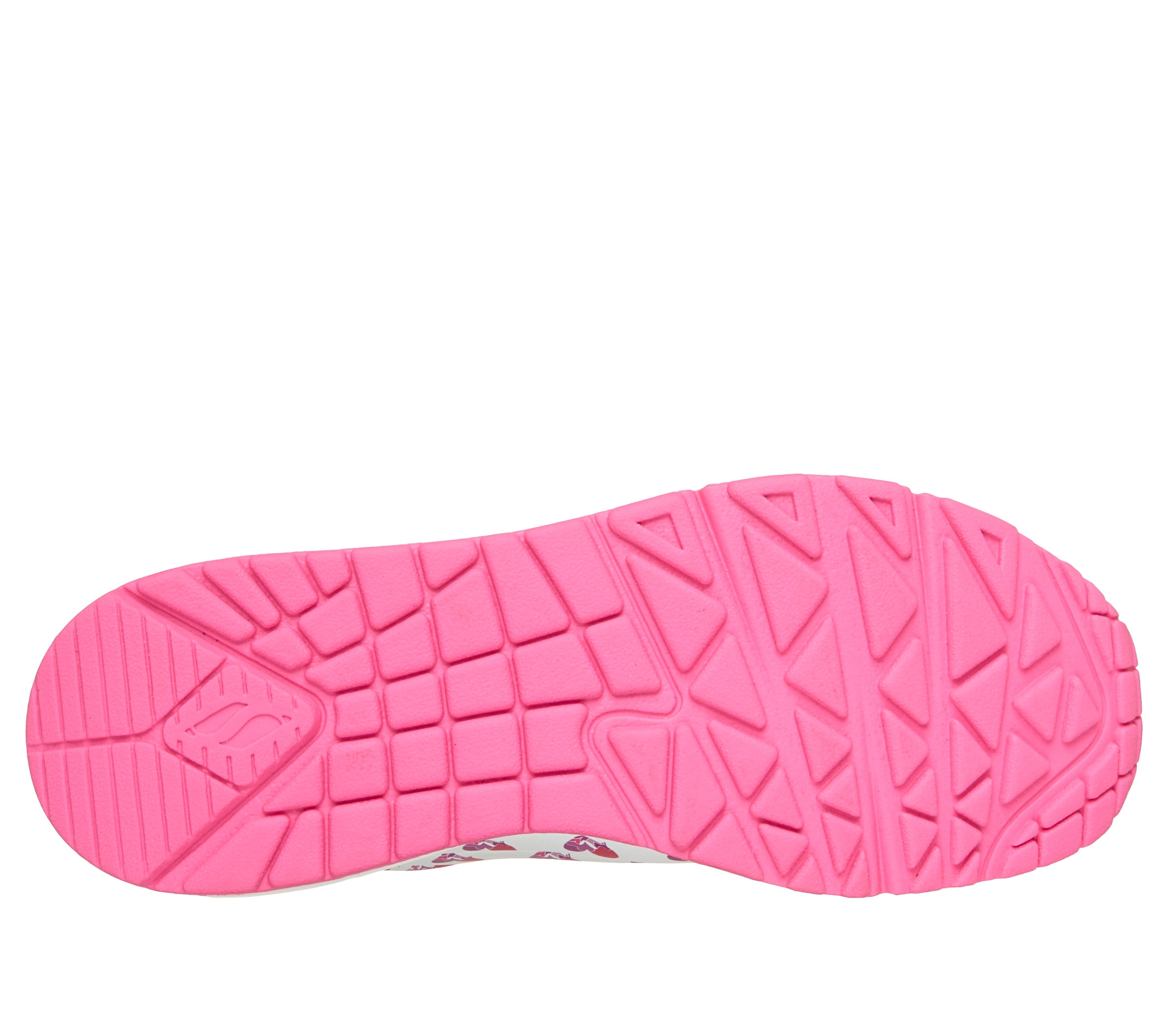 Skechers Sneaker »UNO-LIVE COLORFULLY«  Freizeitsneaker, Schnürschuh mit allover Herzen-Print