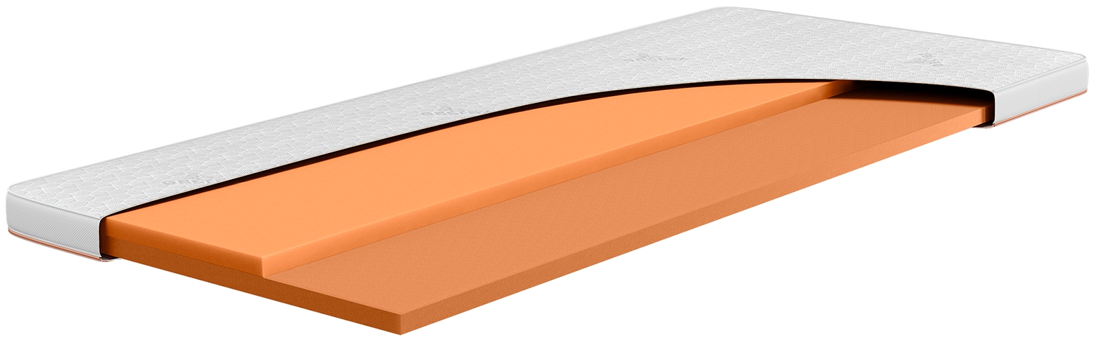 Beka® Topper »Gelschaum Topper GELTEX® Next Horizon Firm Cool« 100% GELTEX®-Schaum, 7 cm hoch, RG43, wendbar, kühlende Bezug-Seite