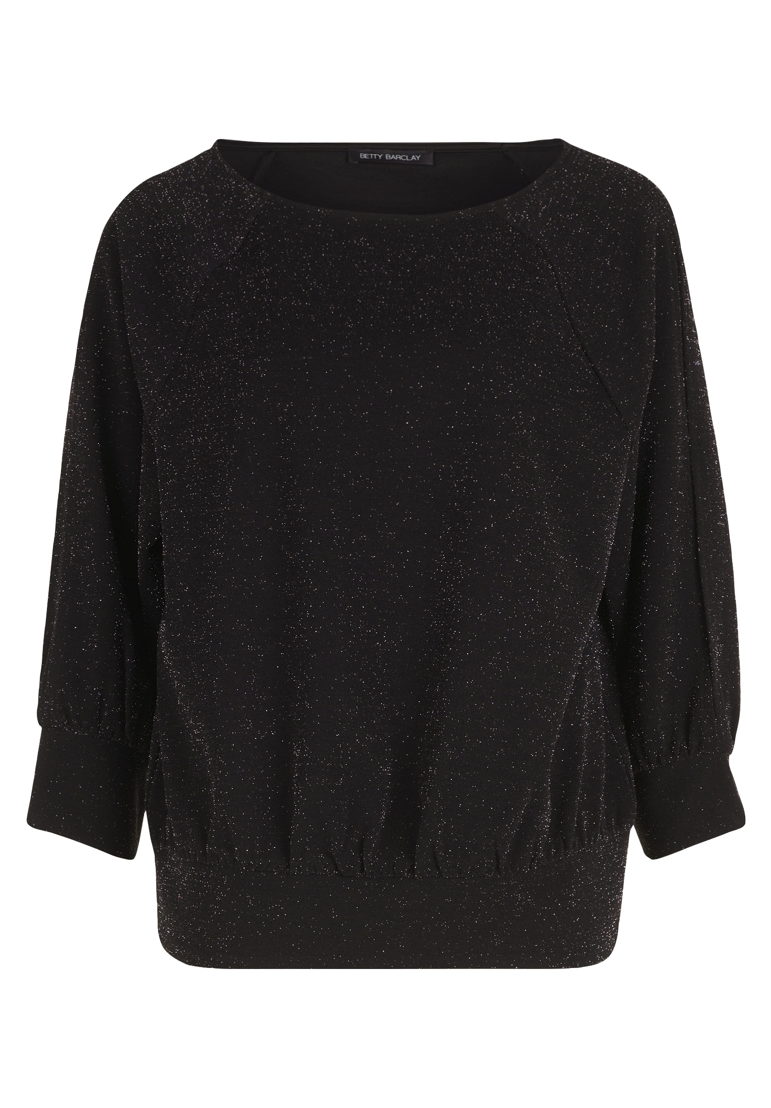 Betty Barclay 3/4-Arm-Shirt »Betty Barclay Damen Oversize-Shirt im Glitzer-Look«, (1 tlg.), Material
