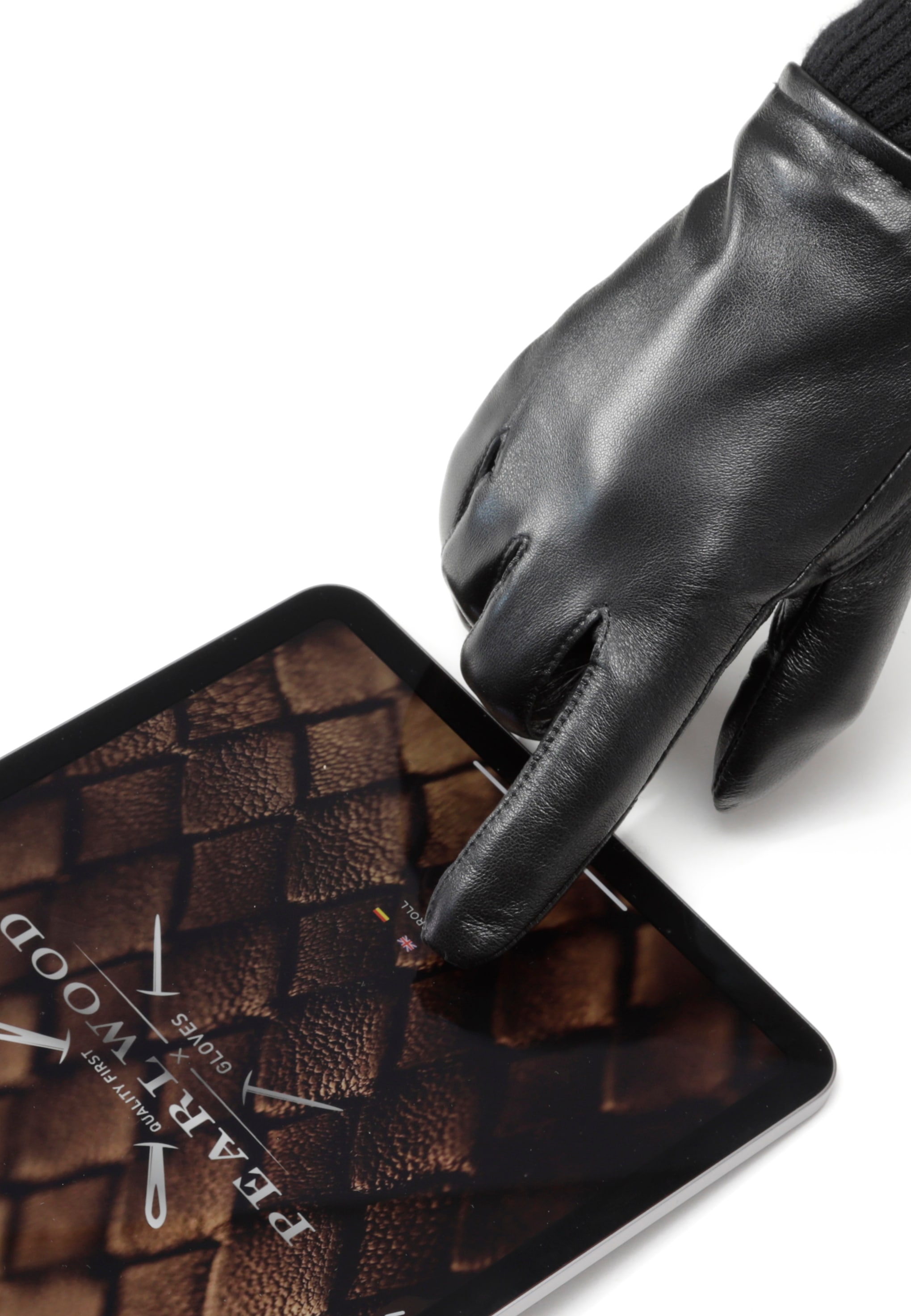 PEARLWOOD Lederhandschuhe »ARMA« mit Wollanteil, weiches Innenfutter aus Fleece