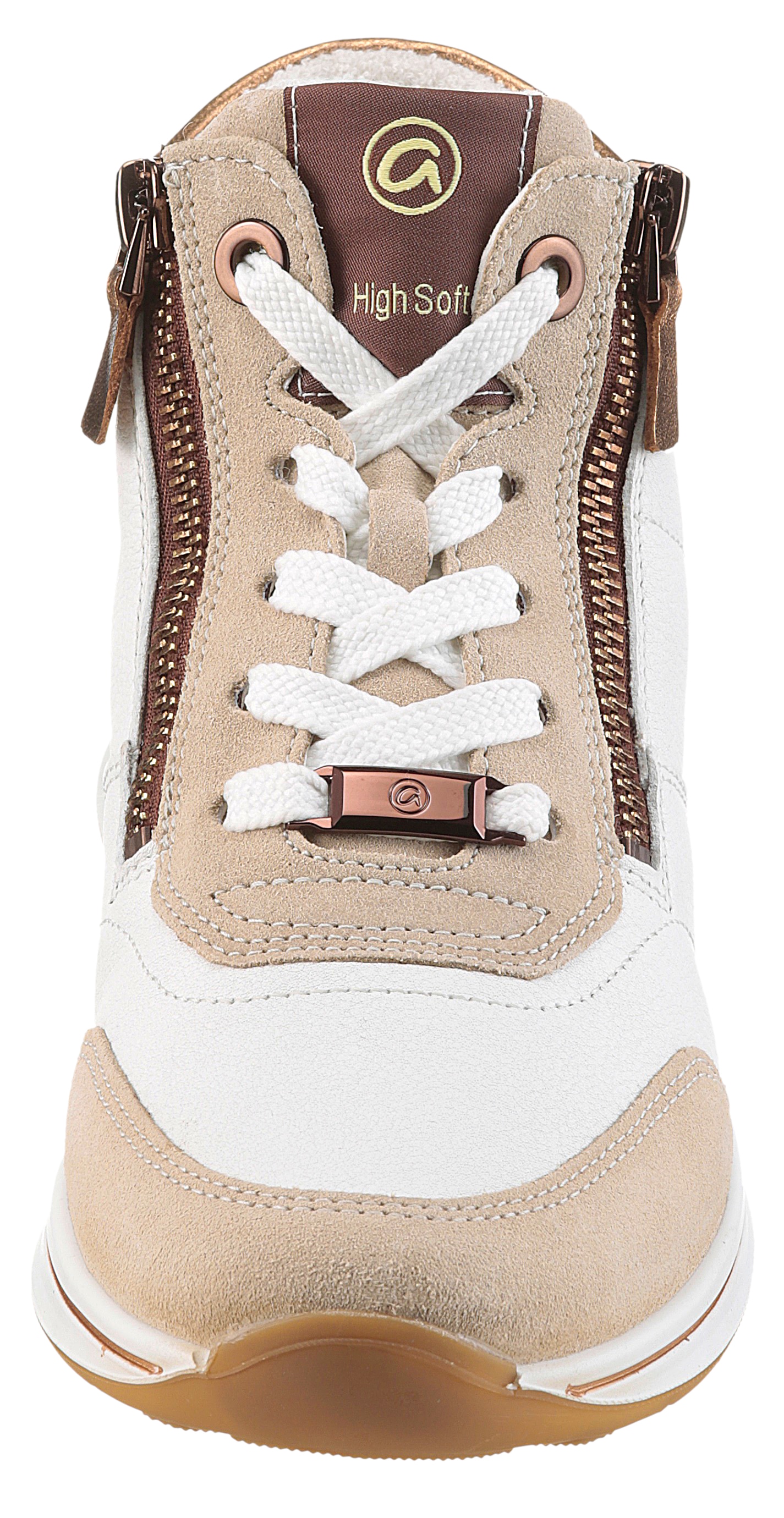 Ara Keilsneaker »OSAKA«, Schnürboots, High Top-Sneaker, Freizietschuh in Weite G (=weit)