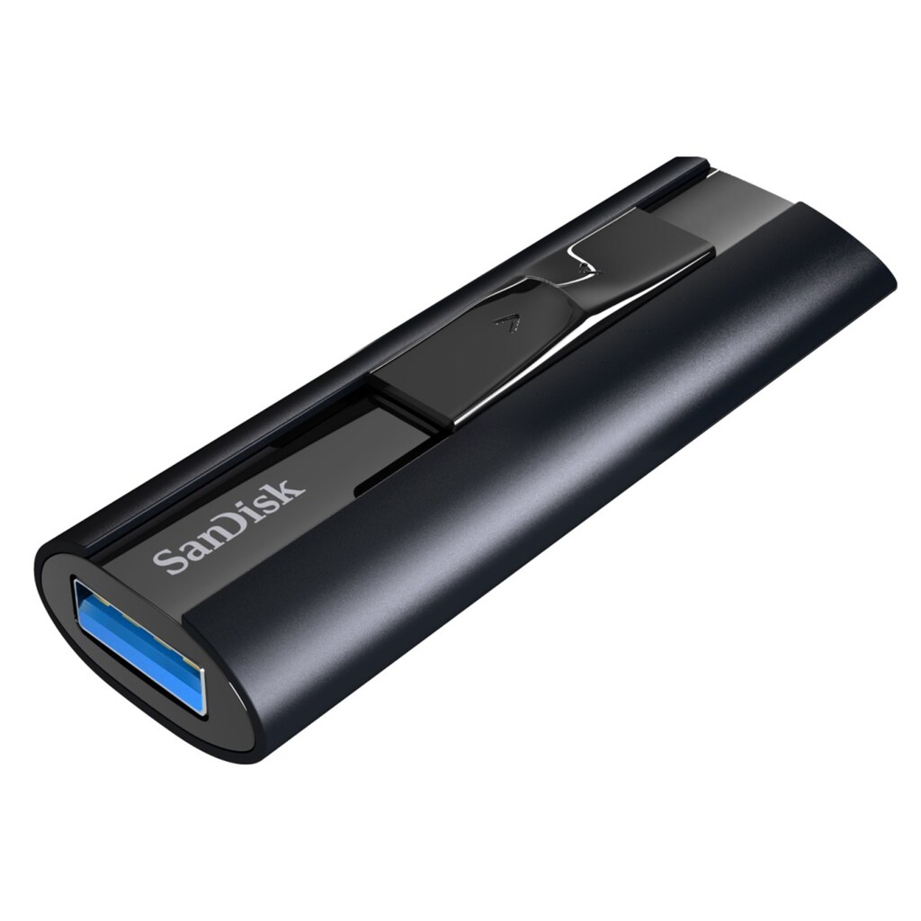 Sandisk USB-Stick »Cruzer Extreme Pro 512GB, USB 3.2, 420MB/s«, (Lesegeschwindigkeit 420 MB/s)