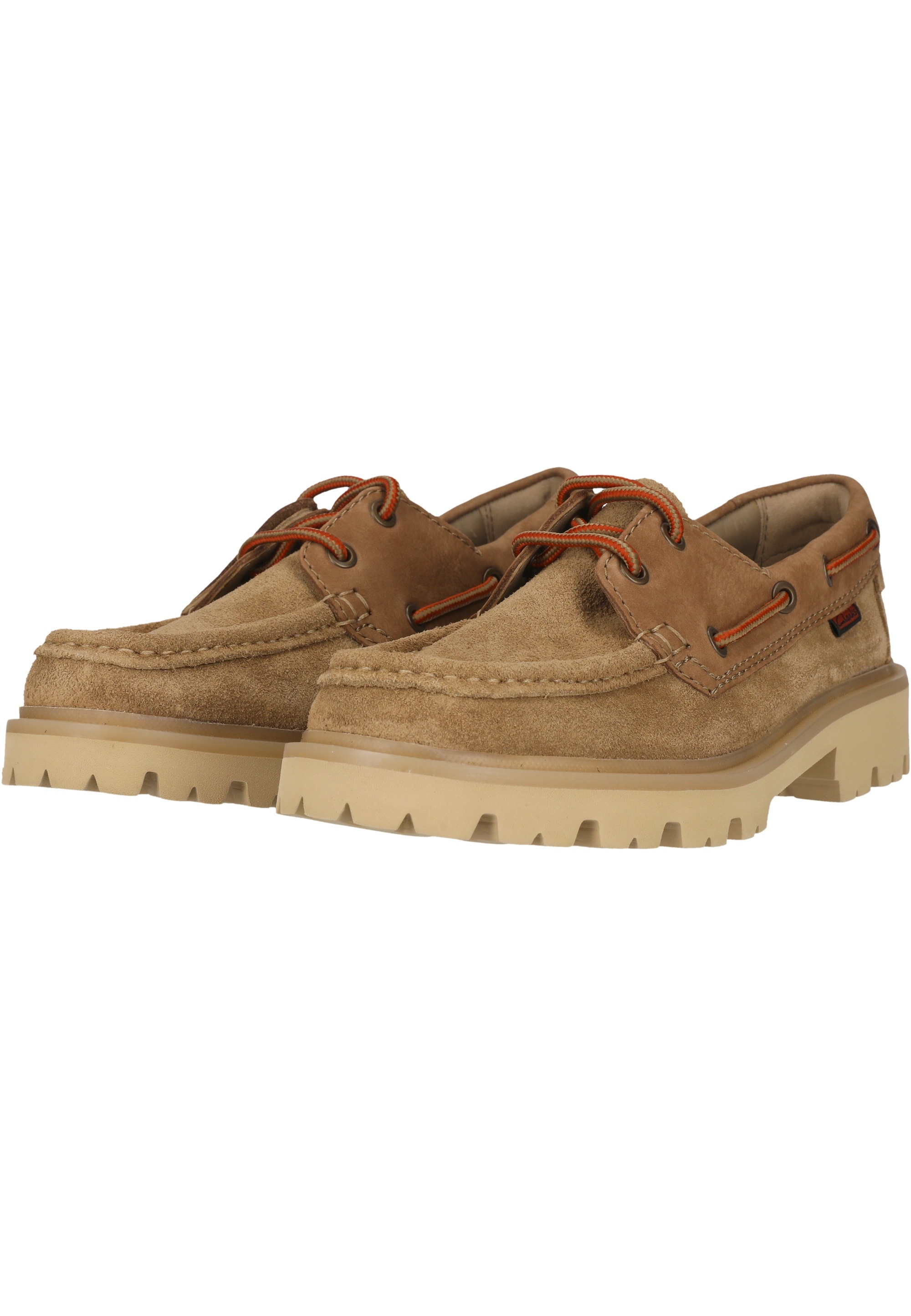 Clarks Cleyhill Boat Lace-up Shoe Light Brown 39.5 3