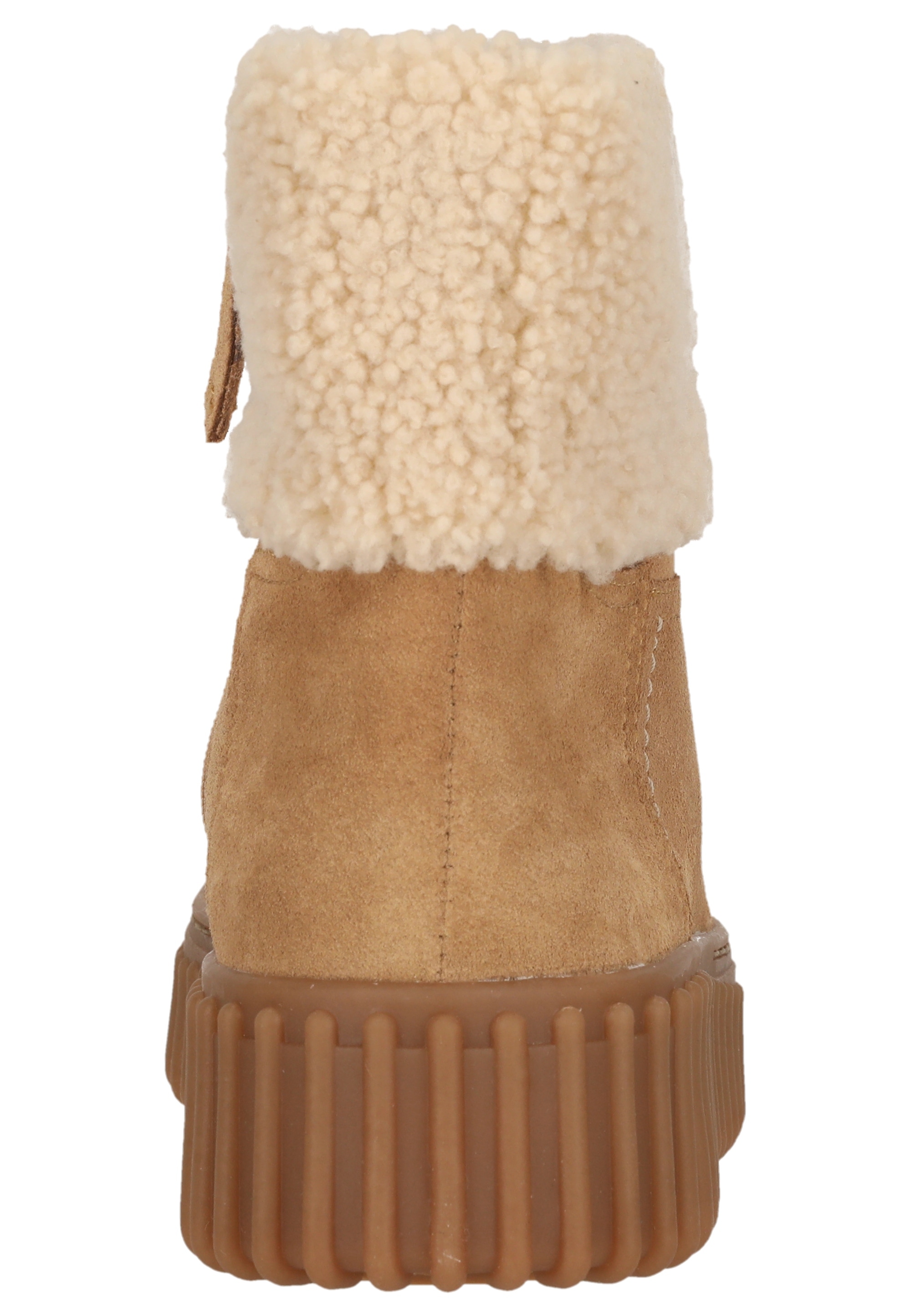 Clarks Stiefel »Torhill Turn Light Tan WLined«  mit charakteristischer, gerippter Sohle