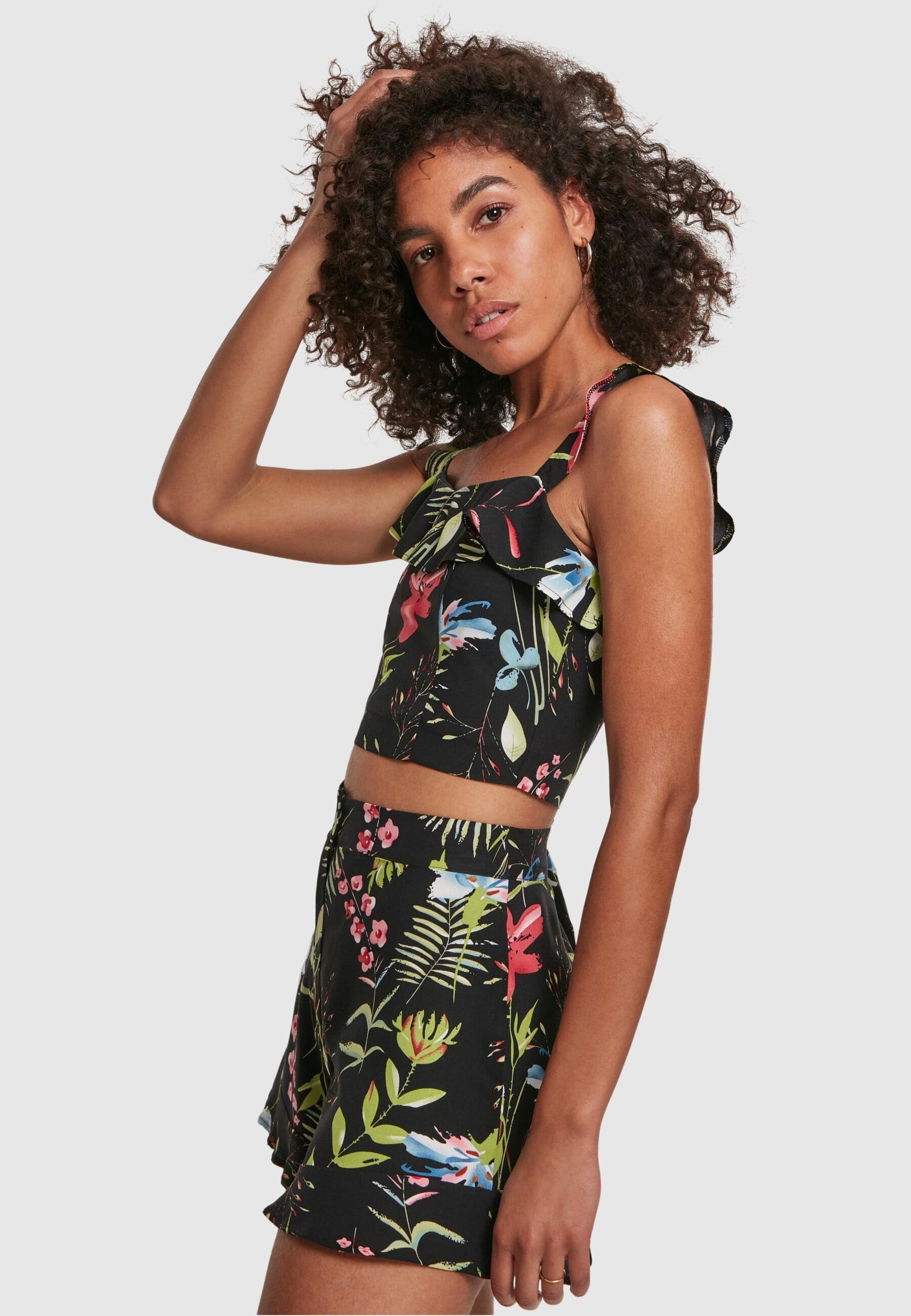 URBAN CLASSICS Muskelshirt »Urban Classics Damen Ladies Valance Top«, (1 tlg.)