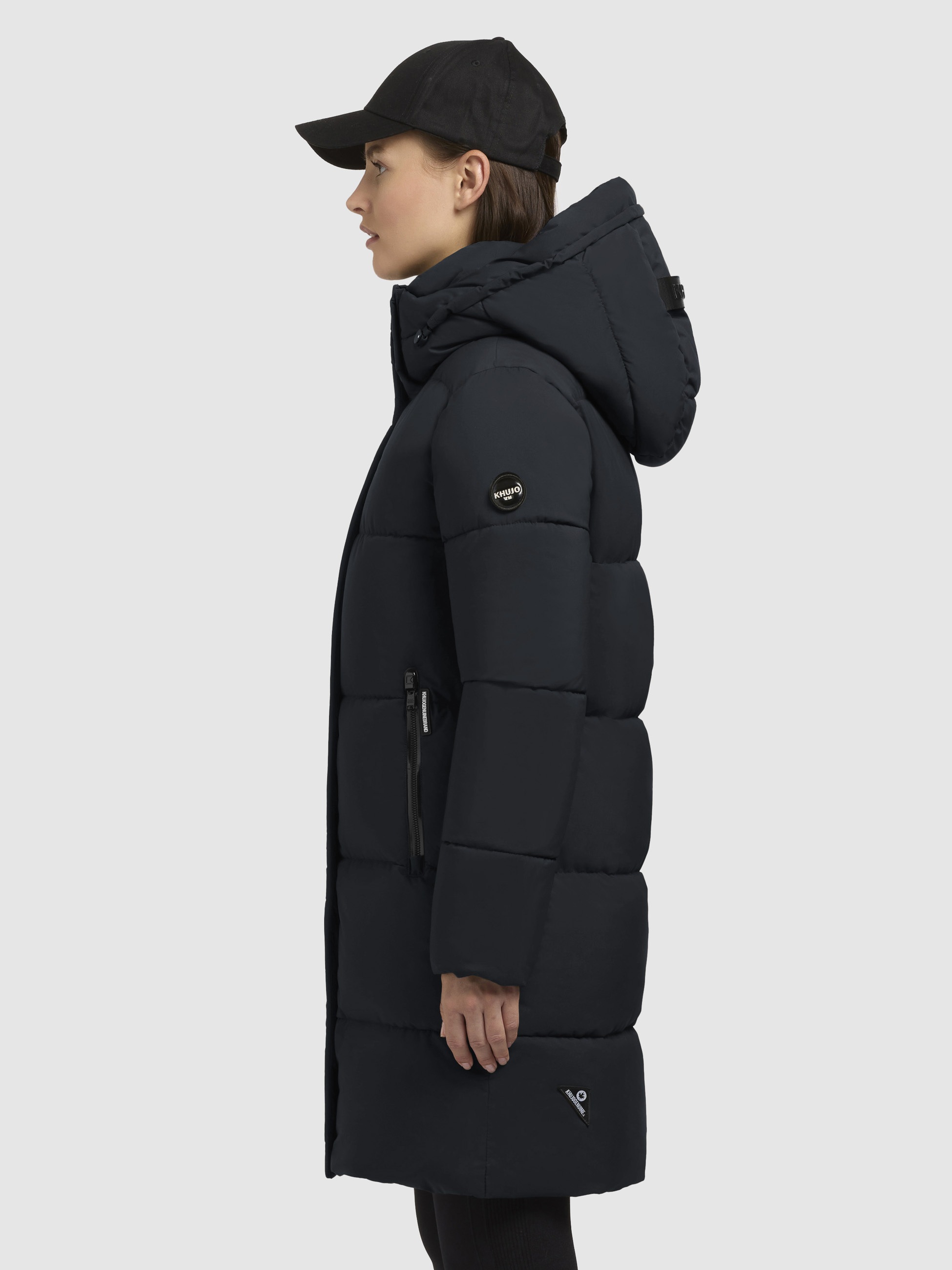 khujo Steppjacke »HAYA MATT«, mit Kapuze