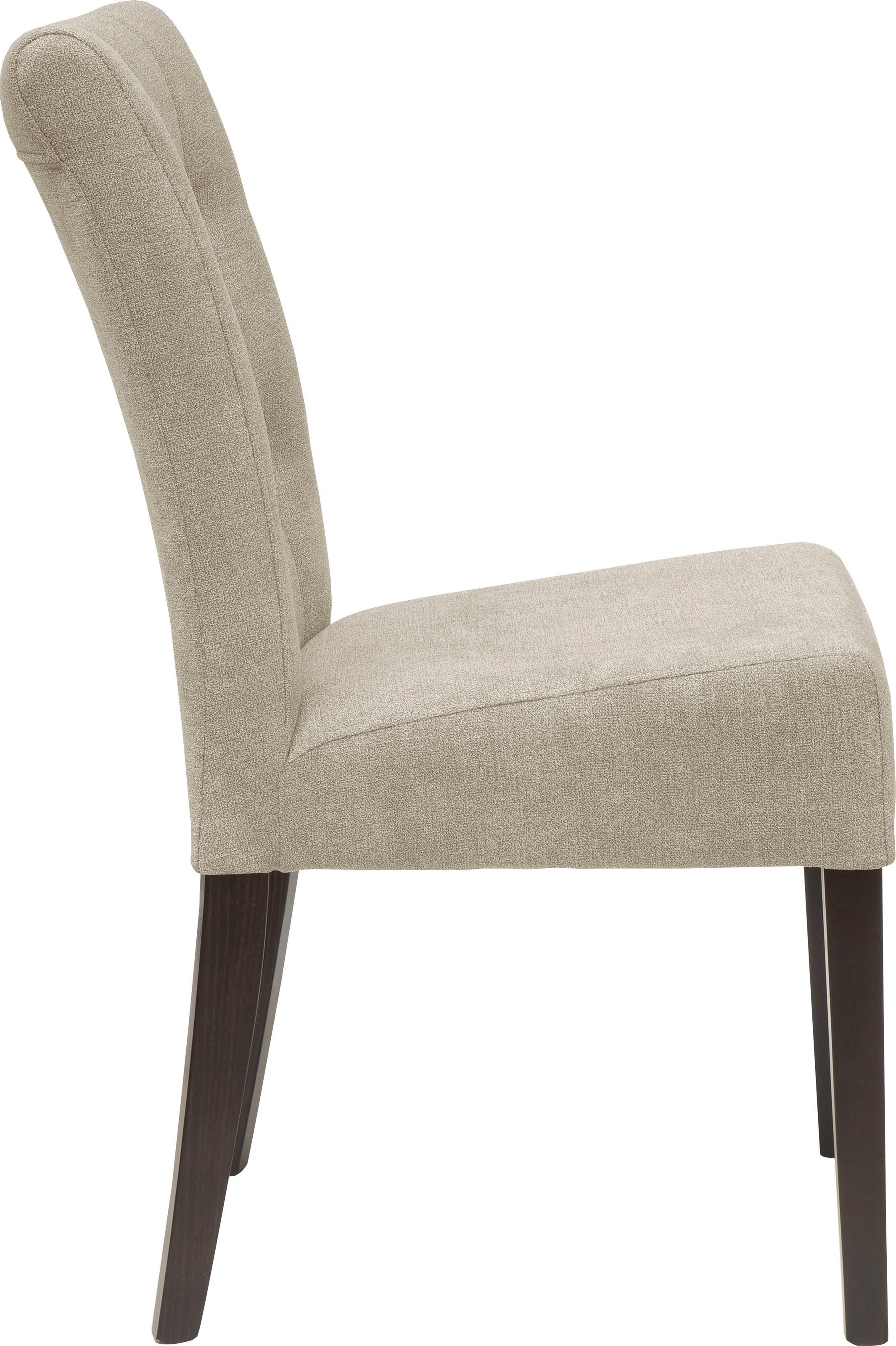 Home affaire Esszimmerstuhl »Queen BESTSELLER«, (Set), 2 St., Feinstruktur, Polsterstuhl mit Knopfheftung, 2er, 4er oder 6er Set