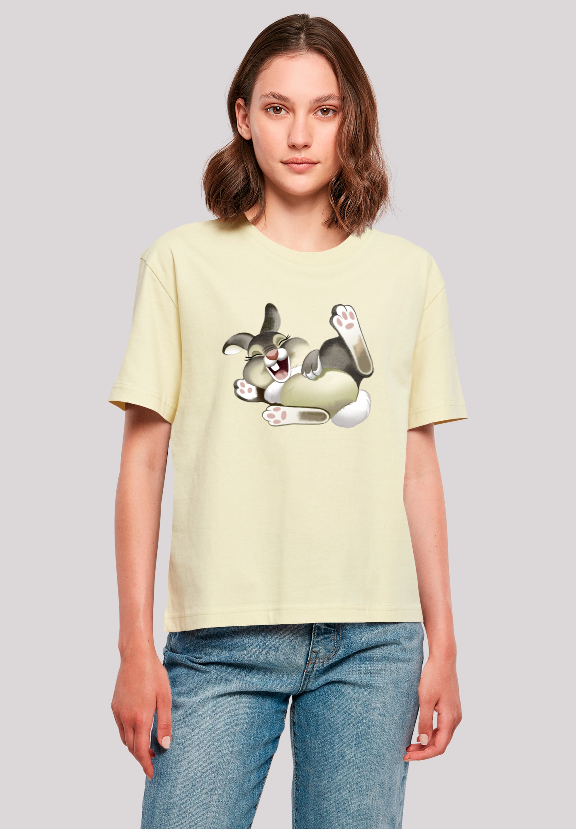 F4NT4STIC T-Shirt "Disney Bambi Klopfer Cute lacht", Premium Qualität, Disn günstig online kaufen