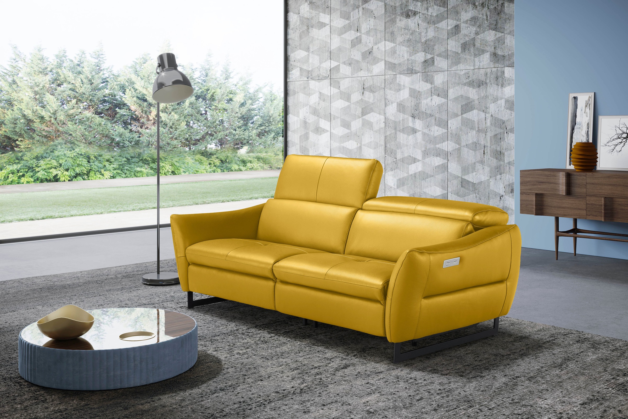 Egoitaliano 2,5-Sitzer "Dafne, elegantes Designsofa mit hohem Sitzkomfort", günstig online kaufen