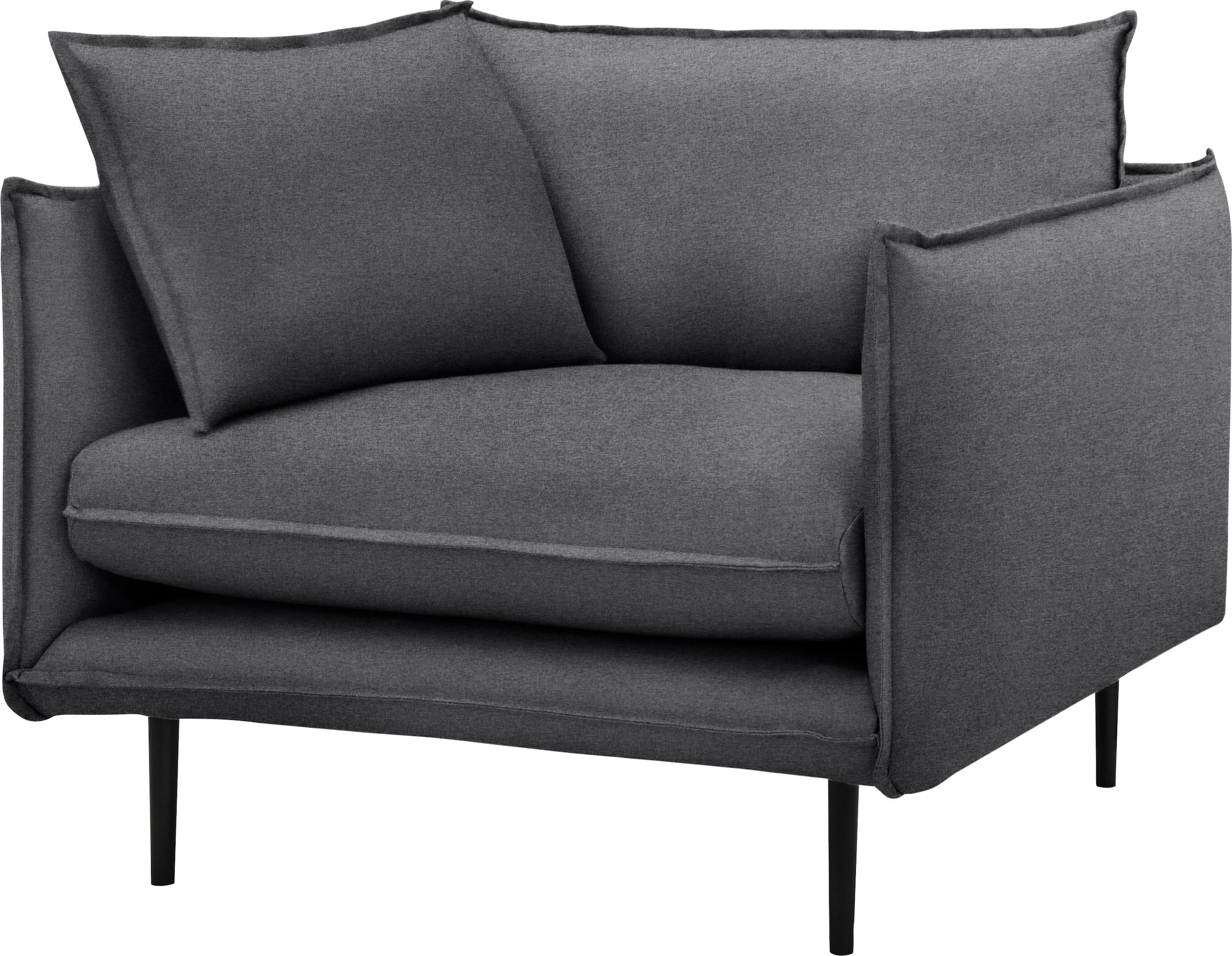 Home affaire 1,5-Sitzer "Somba" mit dickem Keder und eleganter Optik günstig online kaufen