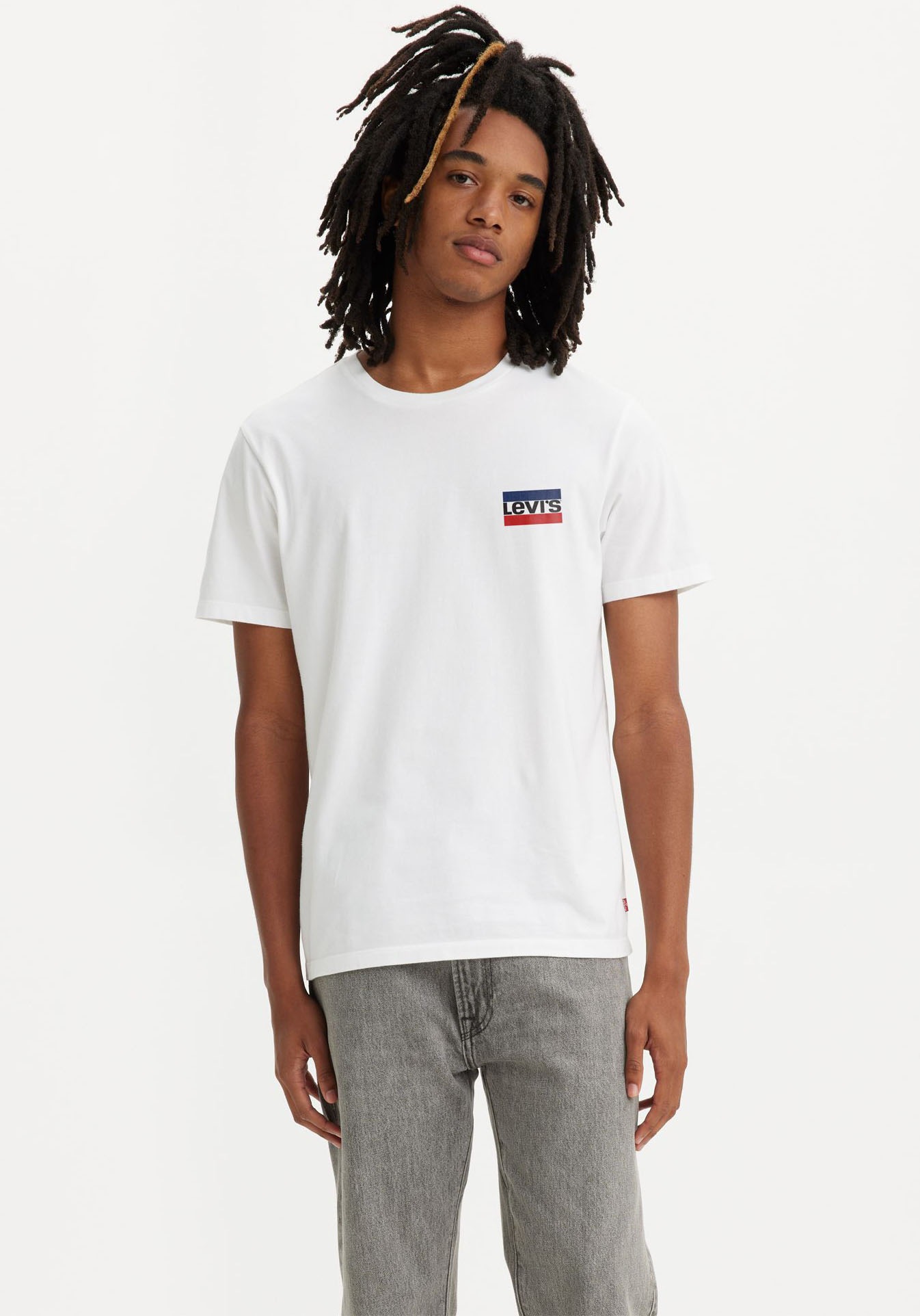 Thumbnail - Levis T-Shirt "LE 2PK CREWNECK GRAPHIC" 2 Stk.