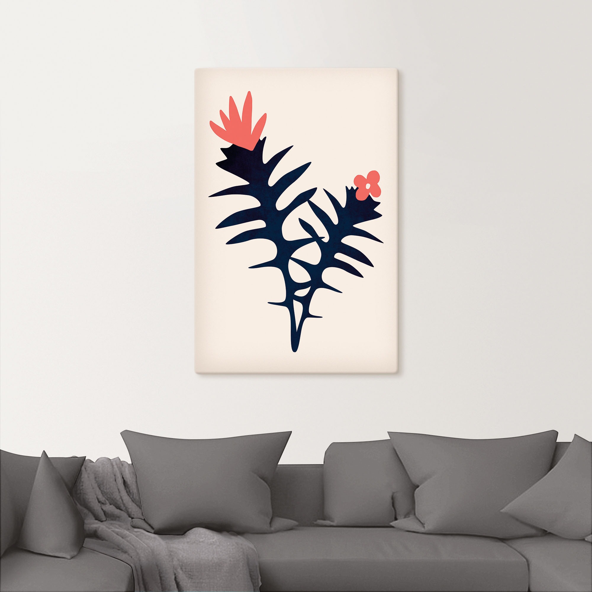 Artland Wandbild »Für immer zusammen«, Pflanzenbilder, (1 St.), als Alubild, Leinwandbild, Wandaufkleber oder Poster in versch. Größen