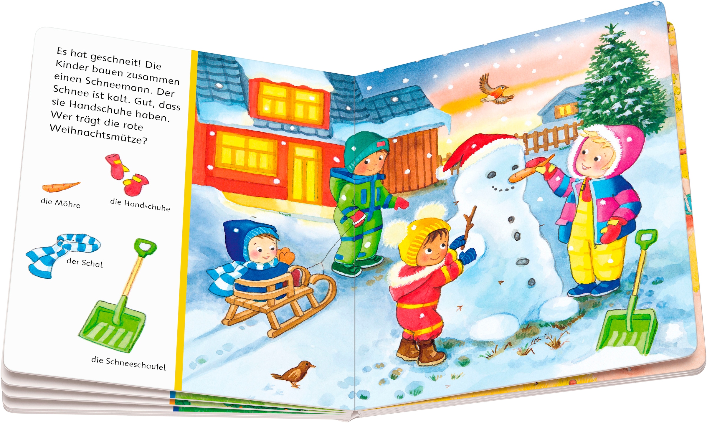 Ravensburger Buch »Pappbilderbuch, Mein erstes Sachen suchen: Frohe Weihnachten«