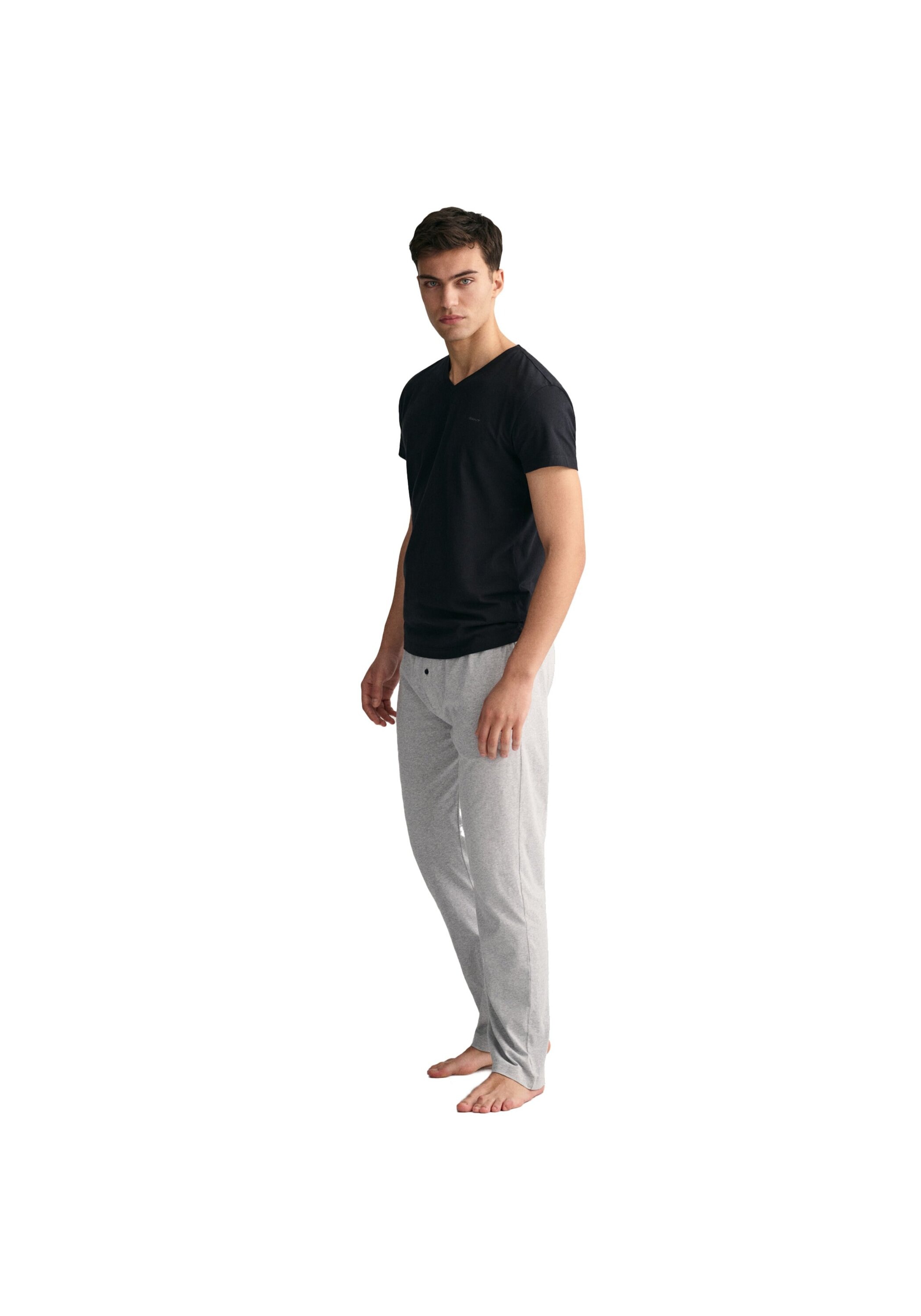 Gant T-Shirt »T-Shirt V-NECK T-SHIRT 2-PACK 2er Pack«
