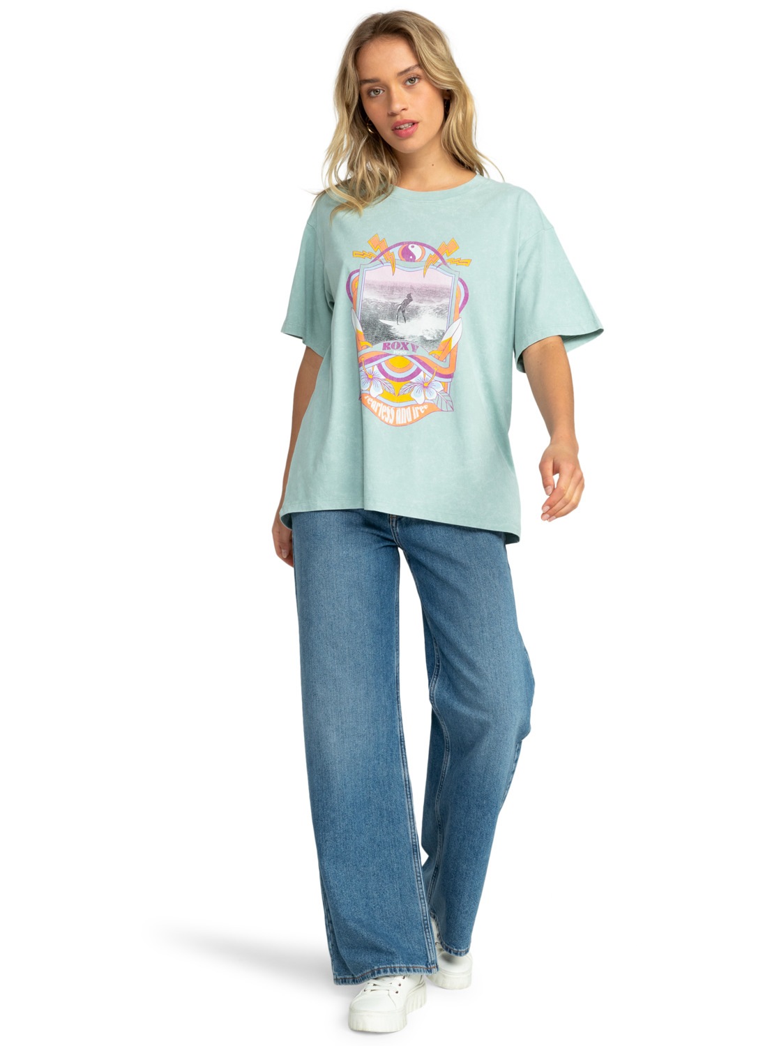Roxy Oversize-Shirt »Girl Need Love A«