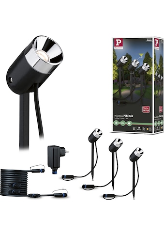 Paulmann LED Gartenstrahler »Plug & Shine« 3 fl...