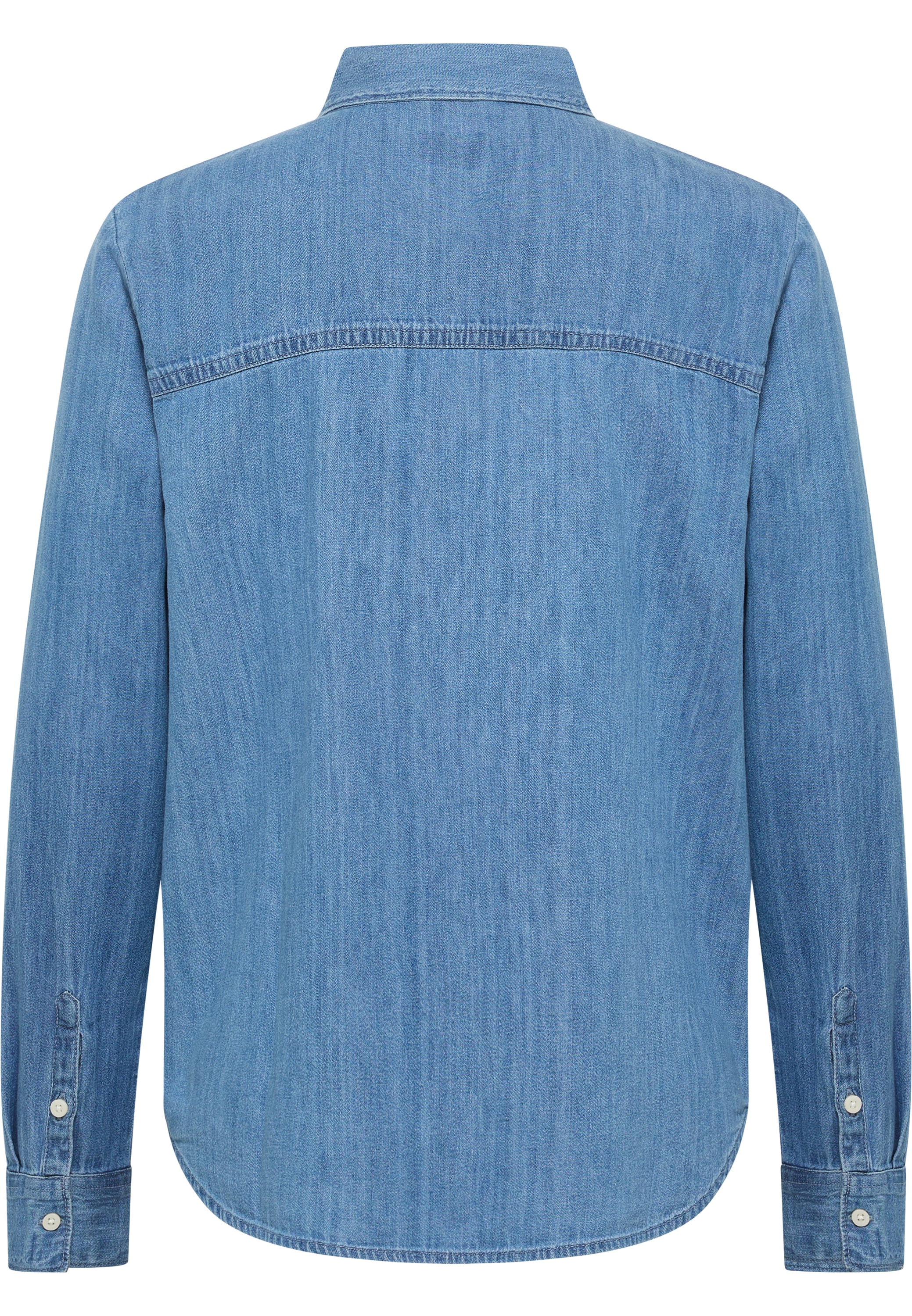 MUSTANG Hemdbluse »Damen Style Sedana Basic Shirt«