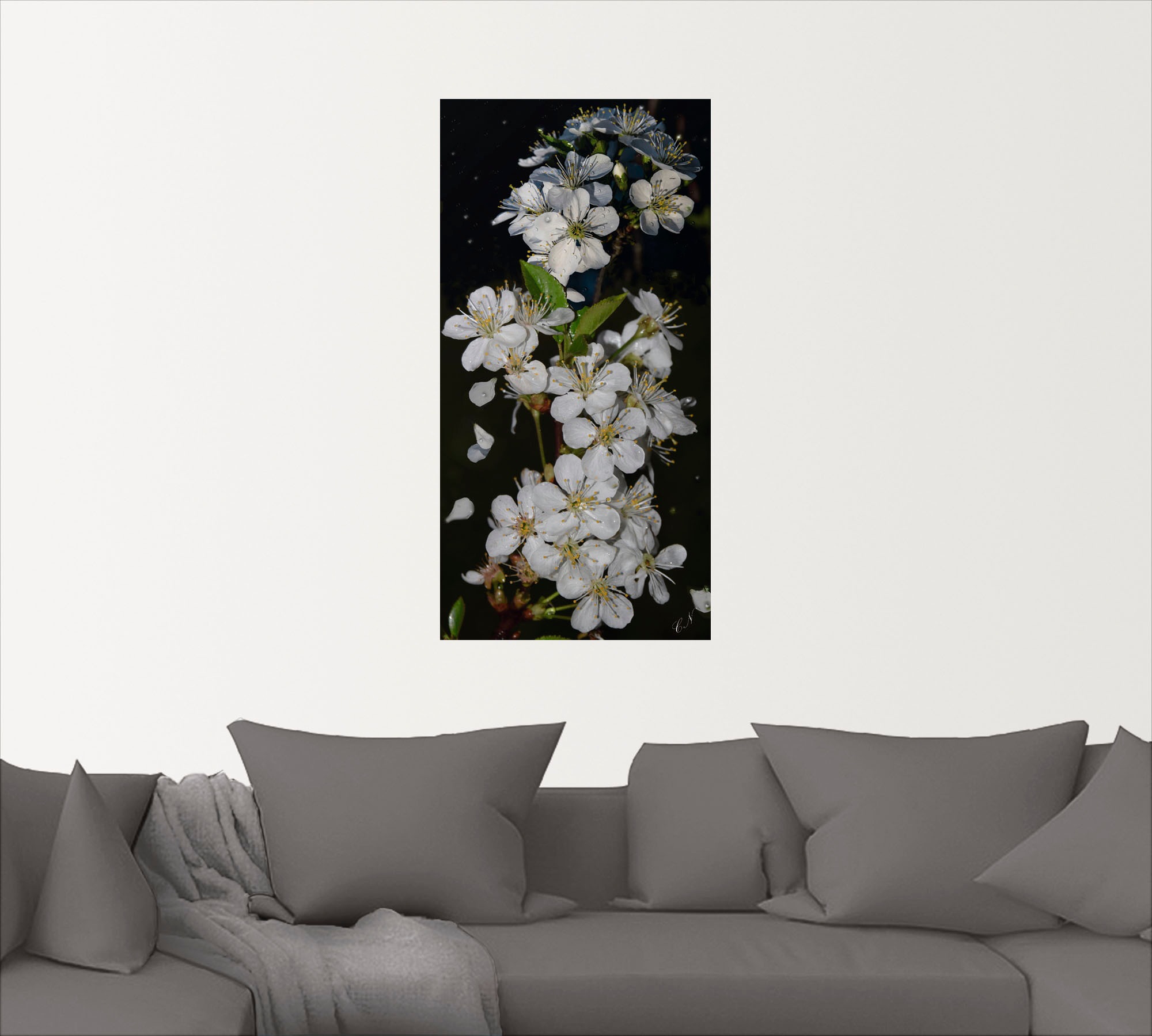 Artland Wandbild "Baumblüte", Blumen, (1 St.), als Leinwandbild, Poster, Wa günstig online kaufen