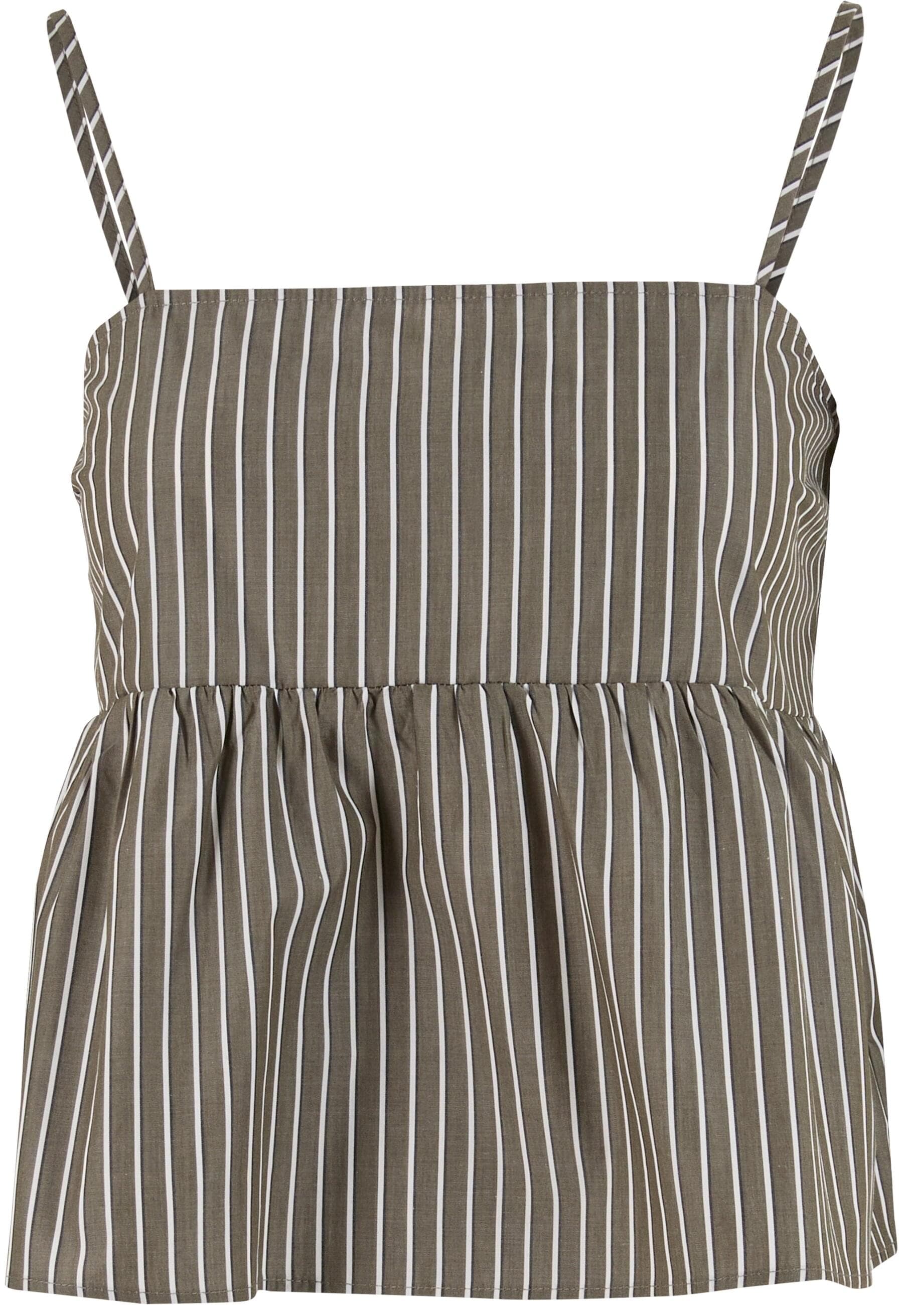 URBAN CLASSICS Muskelshirt "Urban Classics Ladies Striped Cotton Cami Top" günstig online kaufen