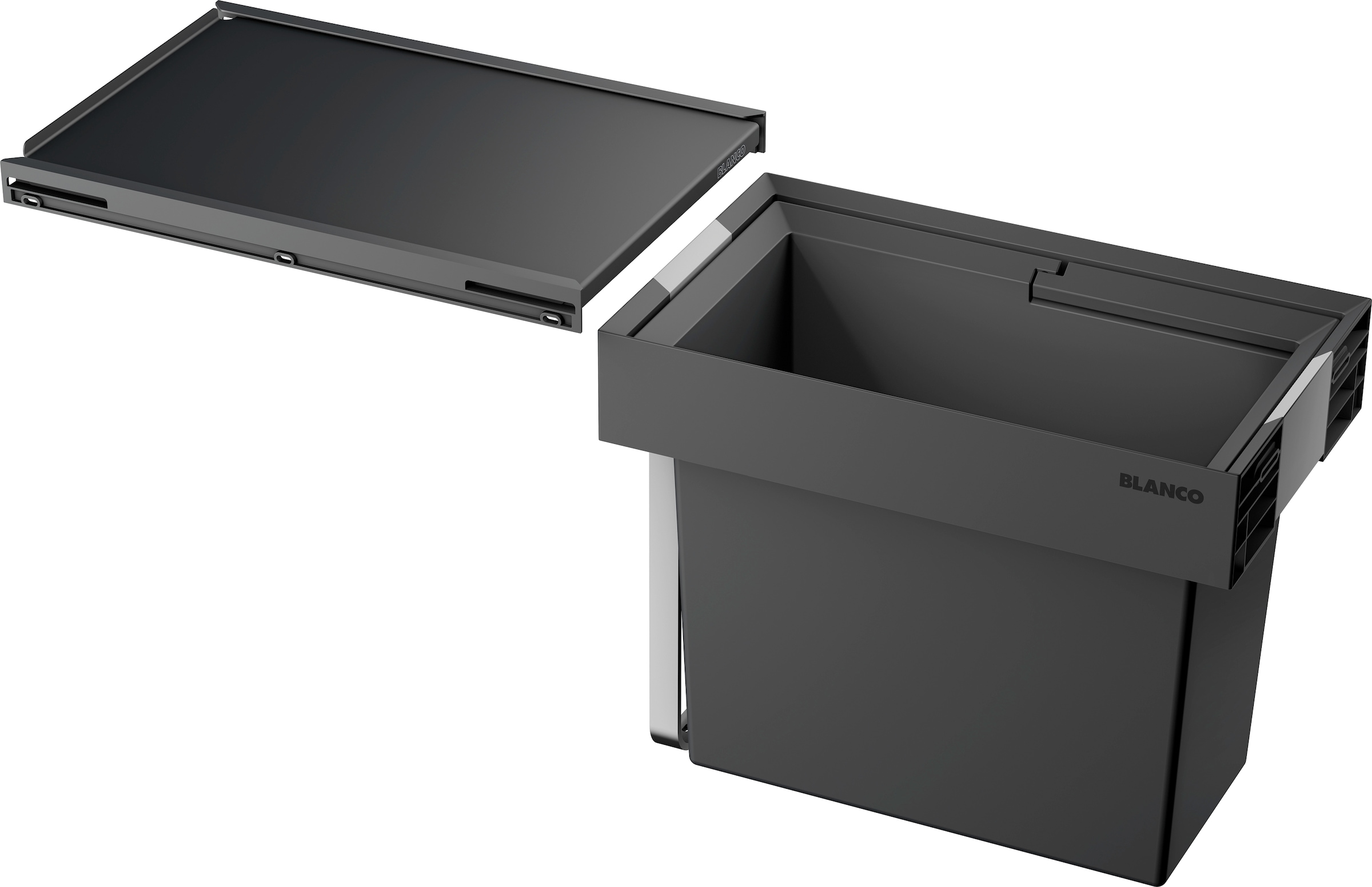 Blanco Mülltrennsystem "Flexon II 30/1" 1 Behälter Kunststoff, Stahlblech, 300 mm Untermass