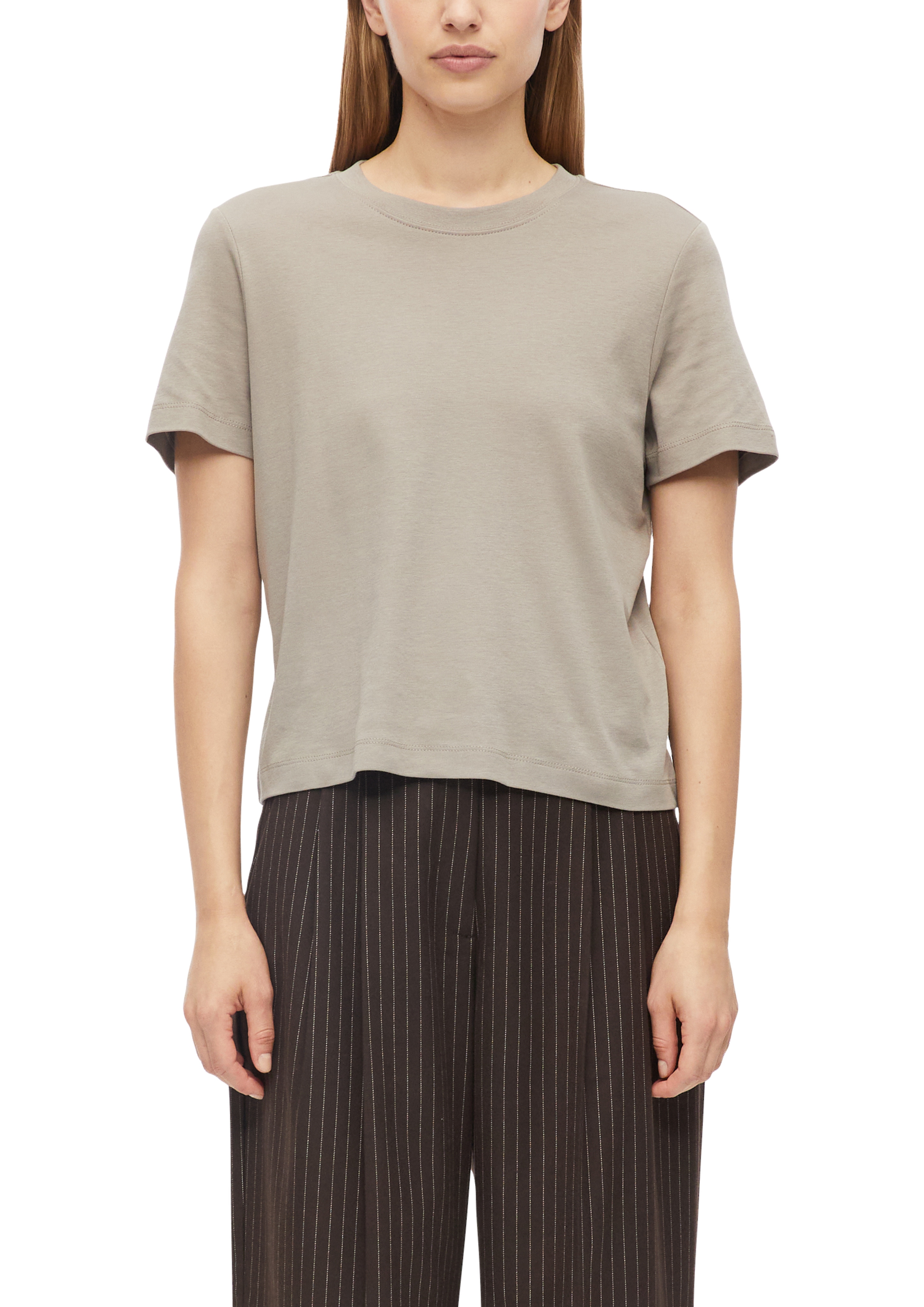 s.Oliver T-Shirt Sommershirt unifarben
