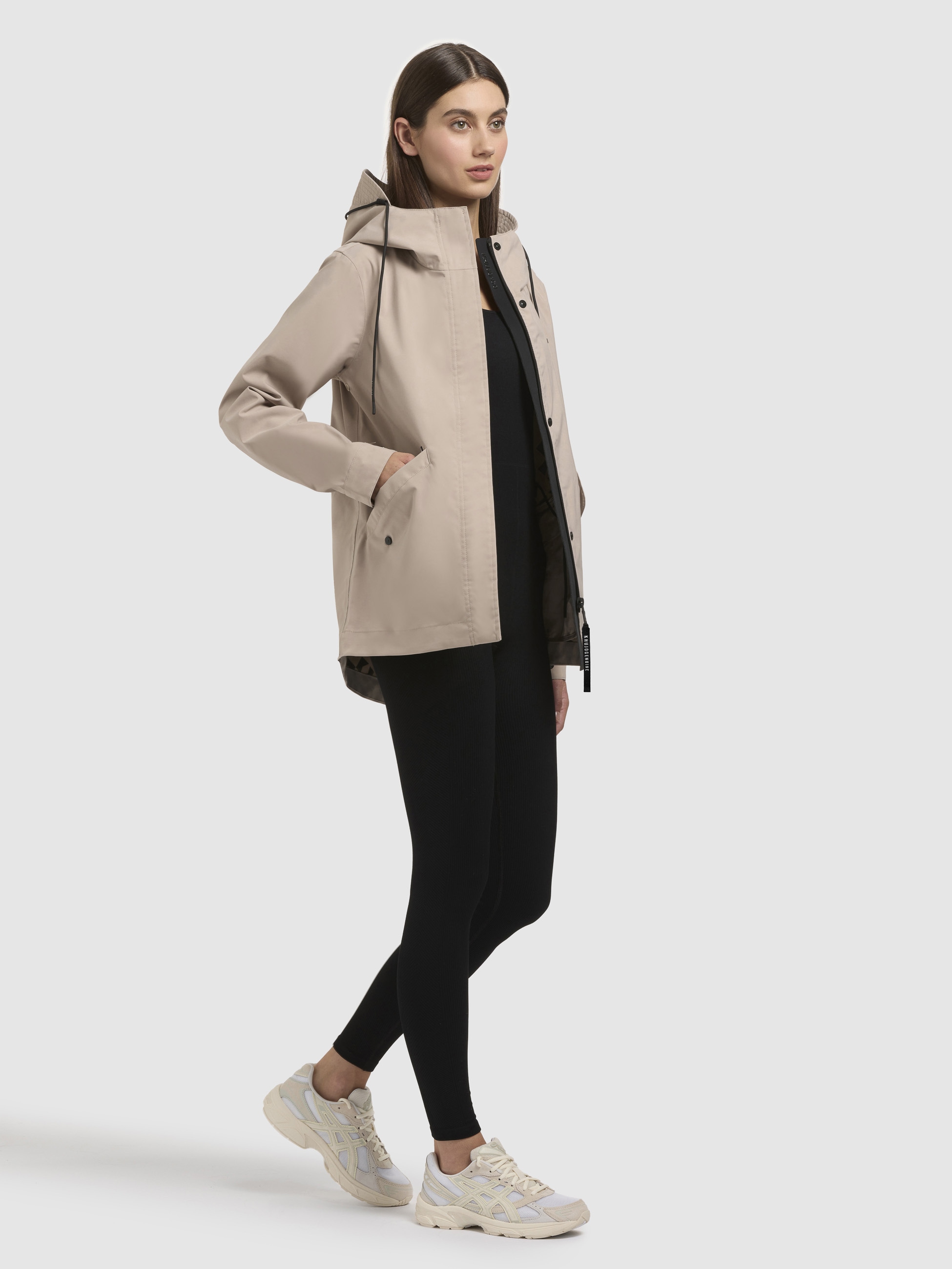 khujo Regenjacke »SANG«, mit Kapuze