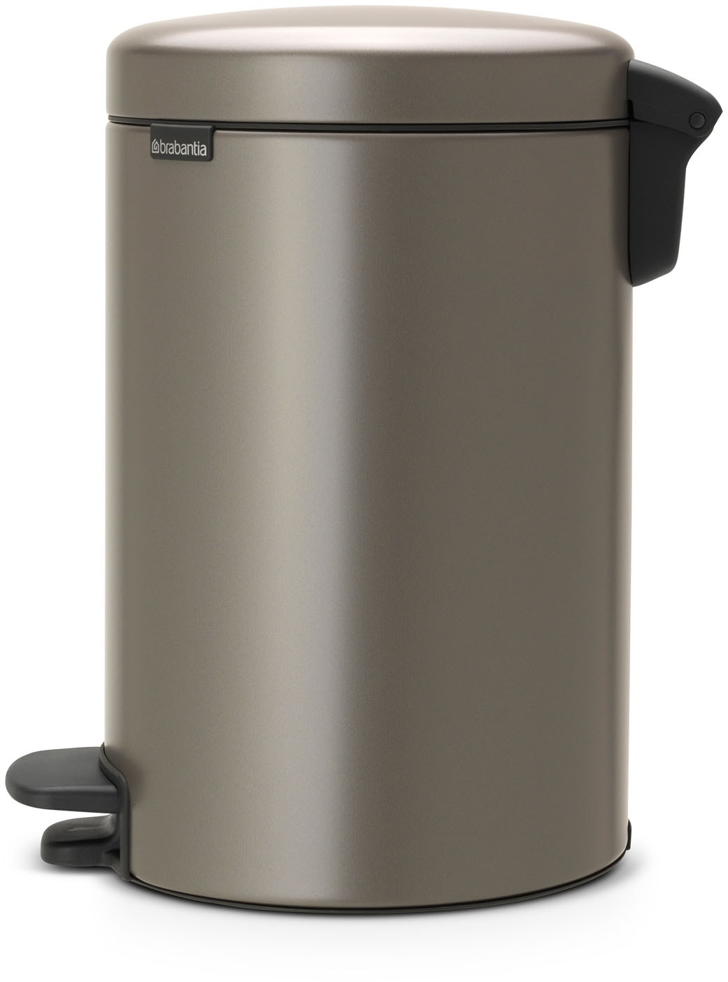 Brabantia Mülleimer »NewIcon Treteimer, 12L«, sanft schließender Deckel, mit leichter Pedalbedienung