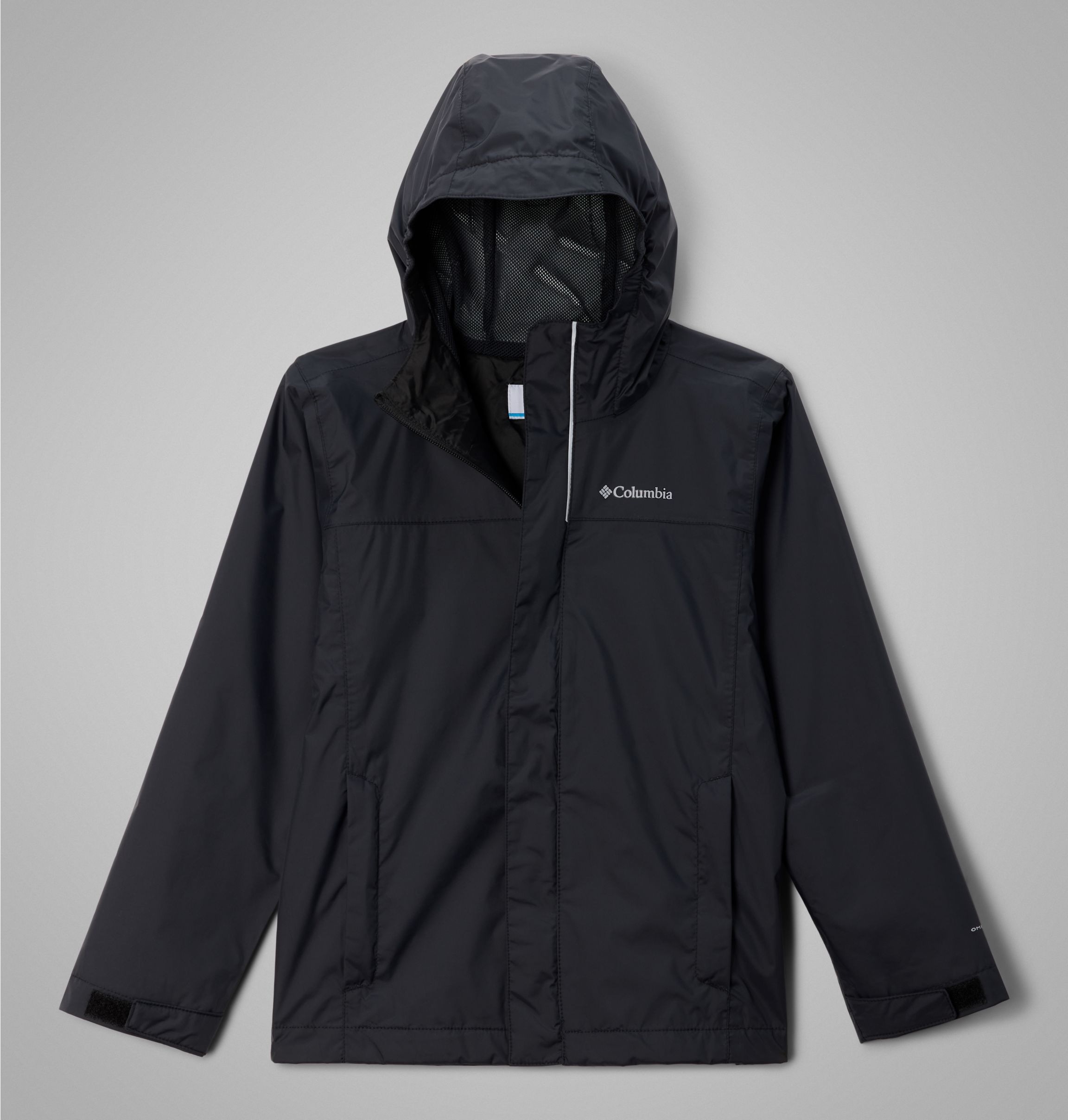 Columbia Regenjacke "Watertight Ii Jacket" Mit Kapuze Für Jugendliche, Wasserdicht, Winddicht, Mit Kapuze Und Gummizug
