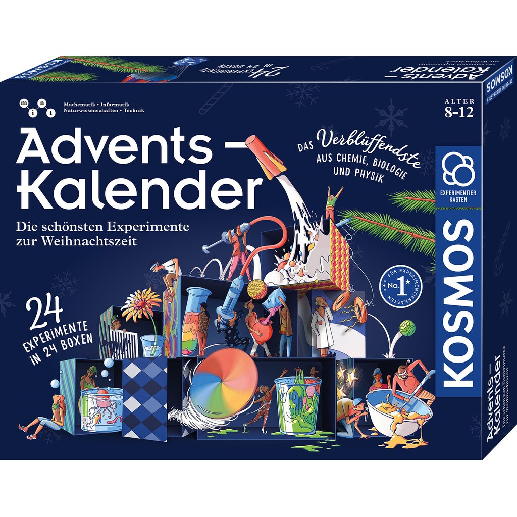 Kosmos Spielzeug-Adventskalender »Experimentieren 2022«, ab 8 Jahren