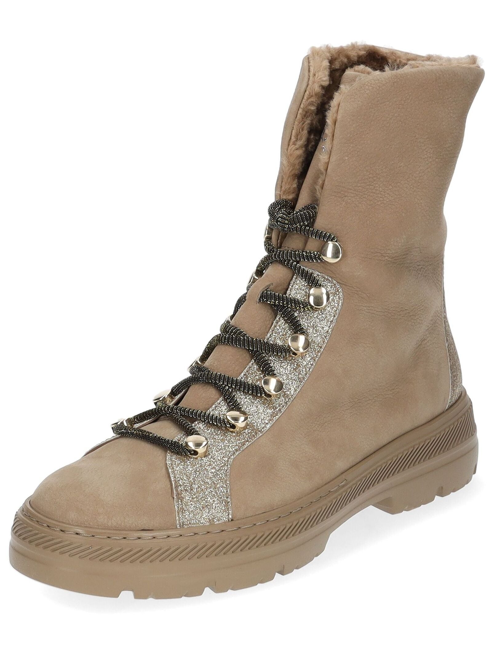 Paul Green Schnürstiefelette "Paul Green Stiefelette Nubukleder" günstig online kaufen
