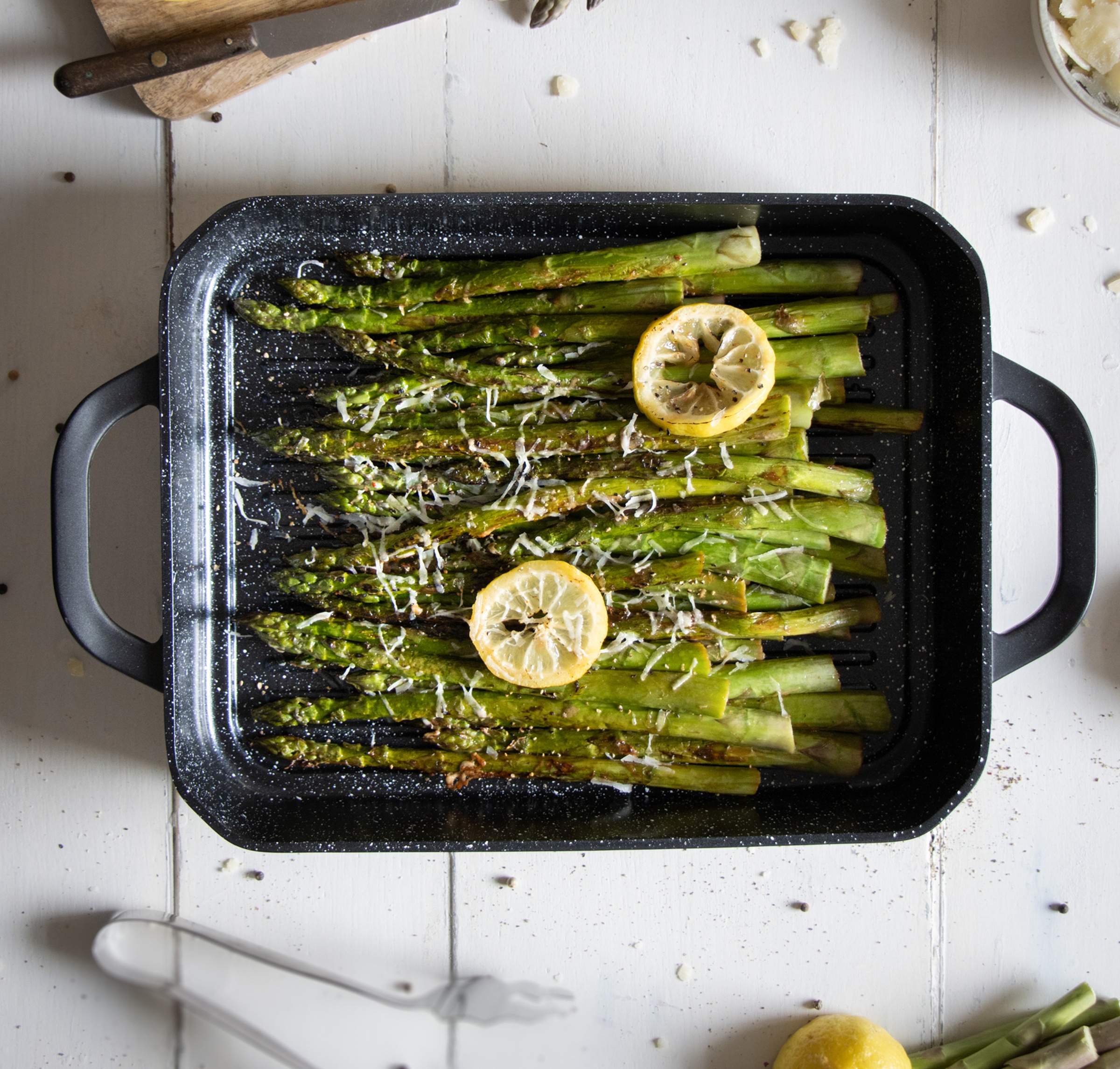 Elo Basic Auflaufform »Belugo Rechteckbräter« Aluguss 2 Stk. tlg. mit BBQ-Rillen