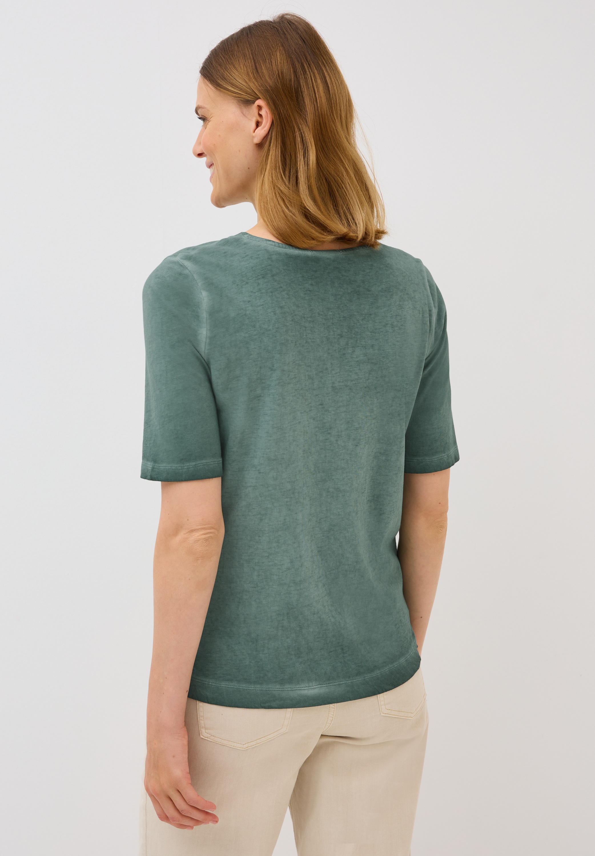 Cecil V-Shirt, aus reiner Baumwolle
