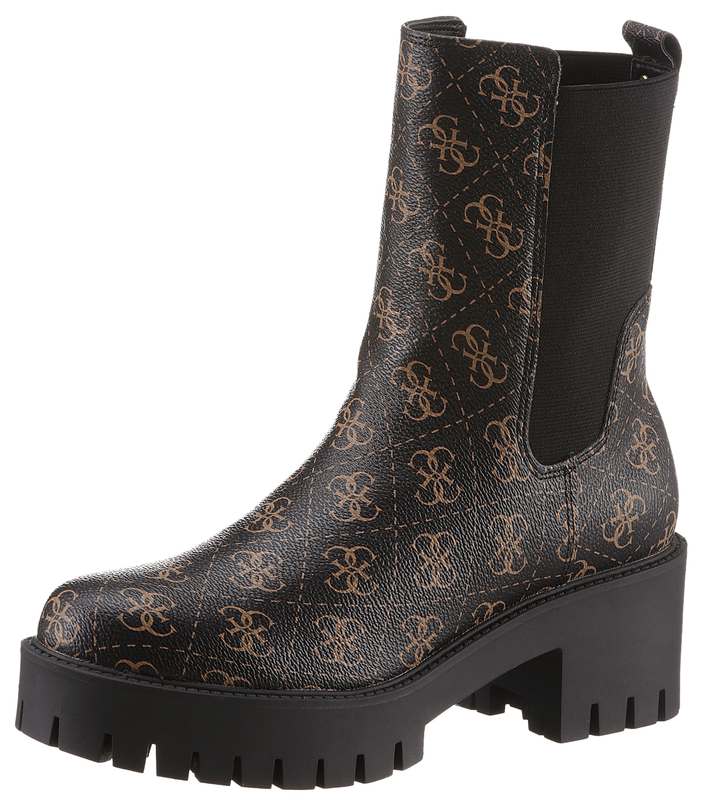 Guess Chelseaboots "WARIN", mit beidseitigem Stretcheinsatz günstig online kaufen