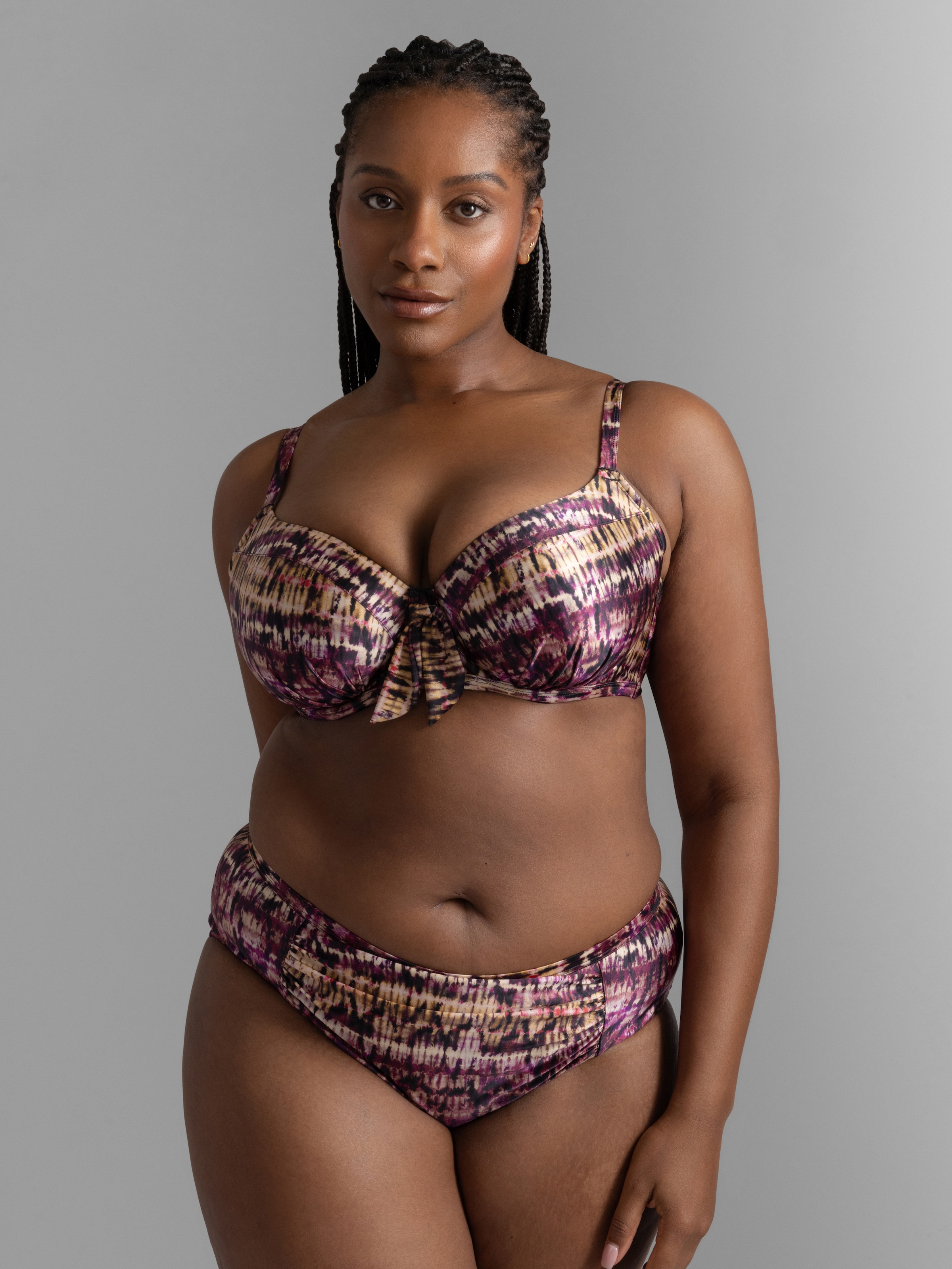 Dorina Bügel-Bikini-Top »Amnesia« Batikmuster