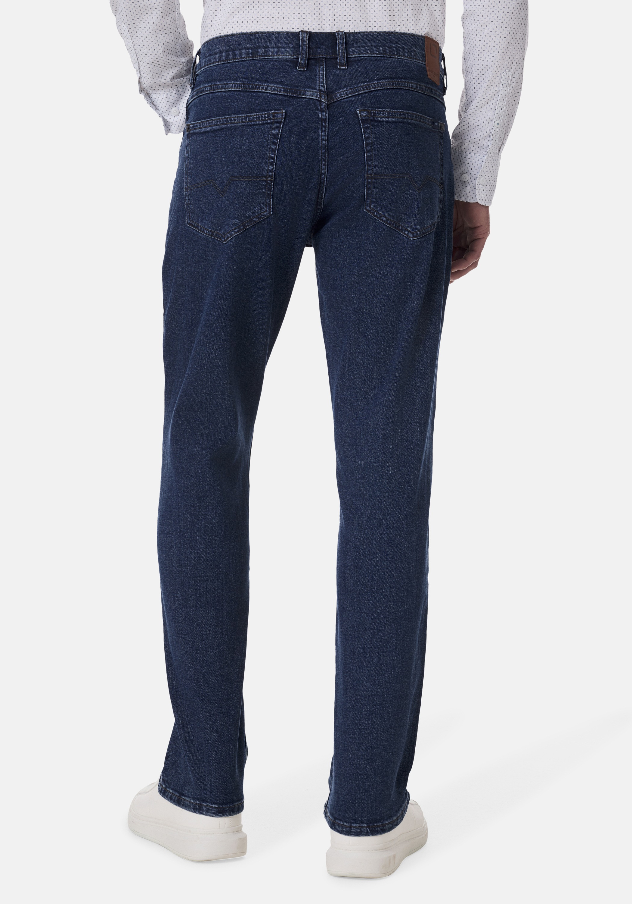Stooker Men 5-Pocket-Hose »Frisco Denim Straight Fit Men«, Straight Fit Casual Clean Wash Twill Coloured Comfort Flex! für Herren