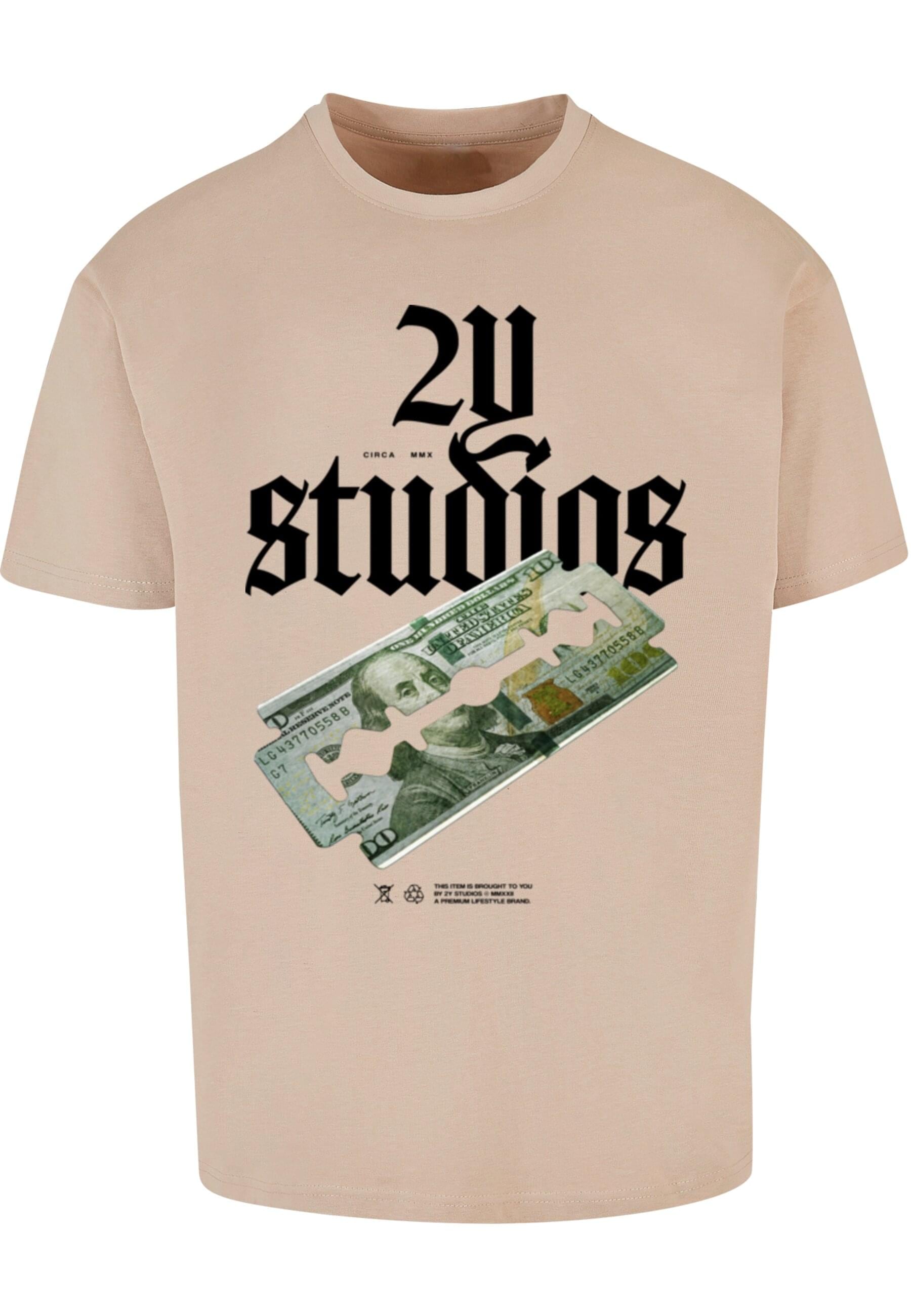 2Y Studios T-Shirt "2Y Studios Herren Razor Oversize Tee" 1 Stk. tlg. günstig online kaufen