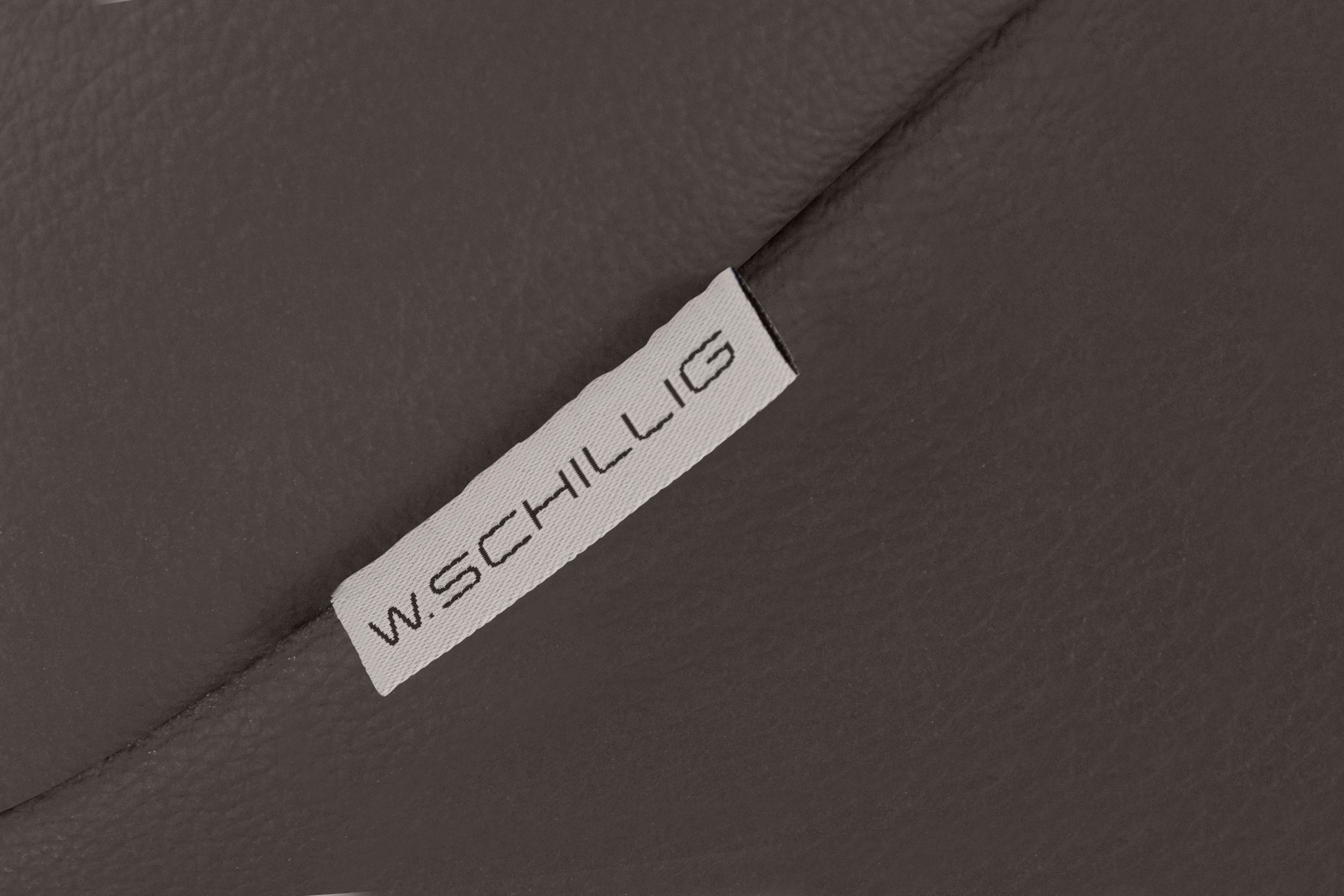 W.SCHILLIG Armlehnstuhl »jakob«, Longlife Xtra-Leder Z59, mit Drahtrohrgestell in Silber matt