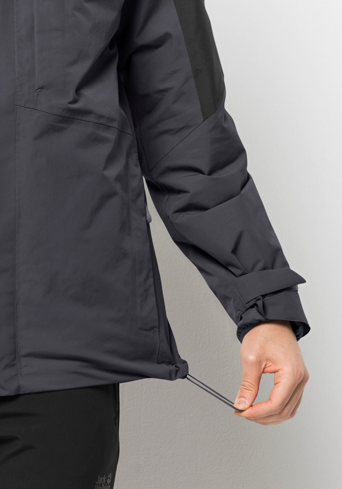 Jack Wolfskin 3-in-1-Funktionsjacke »ROMBERG 3IN1 JKT M«, (2 teilig), mit Kapuze