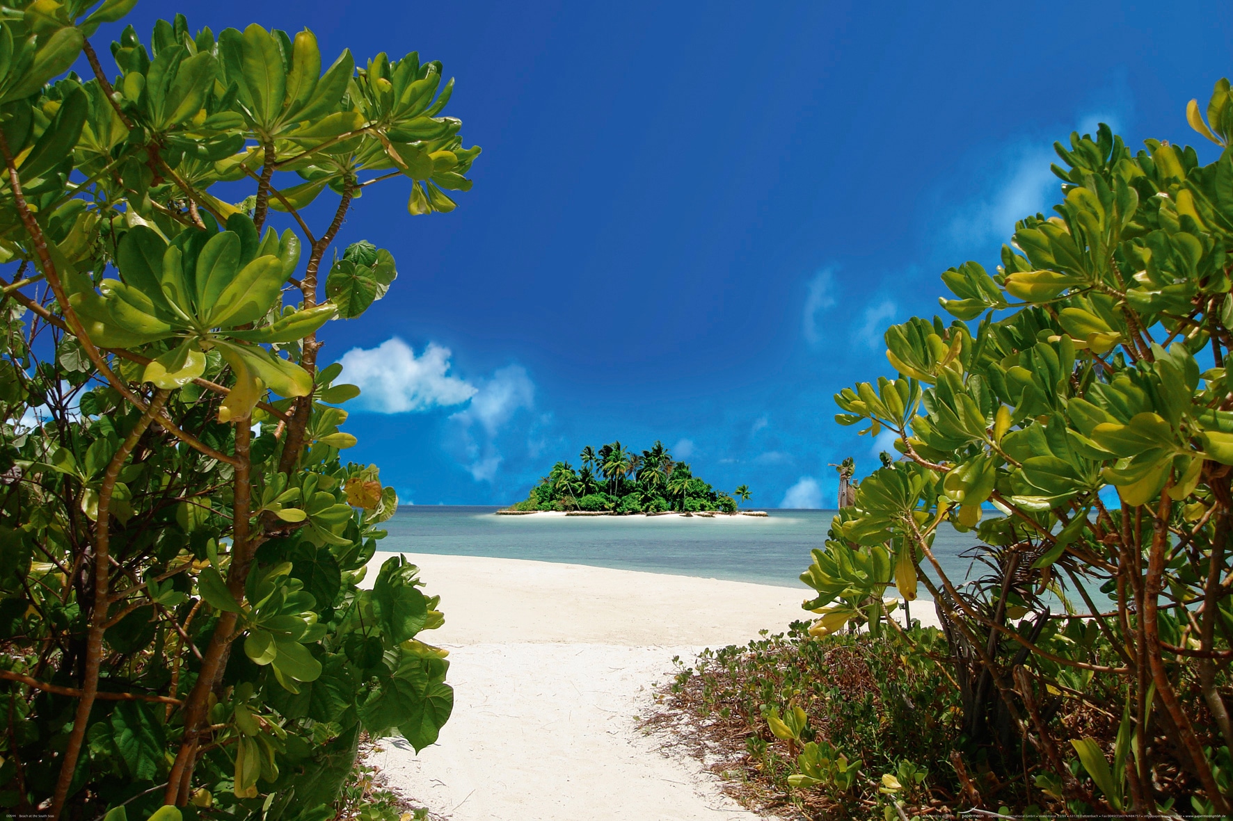 Papermoon Fototapete »Island« glatt