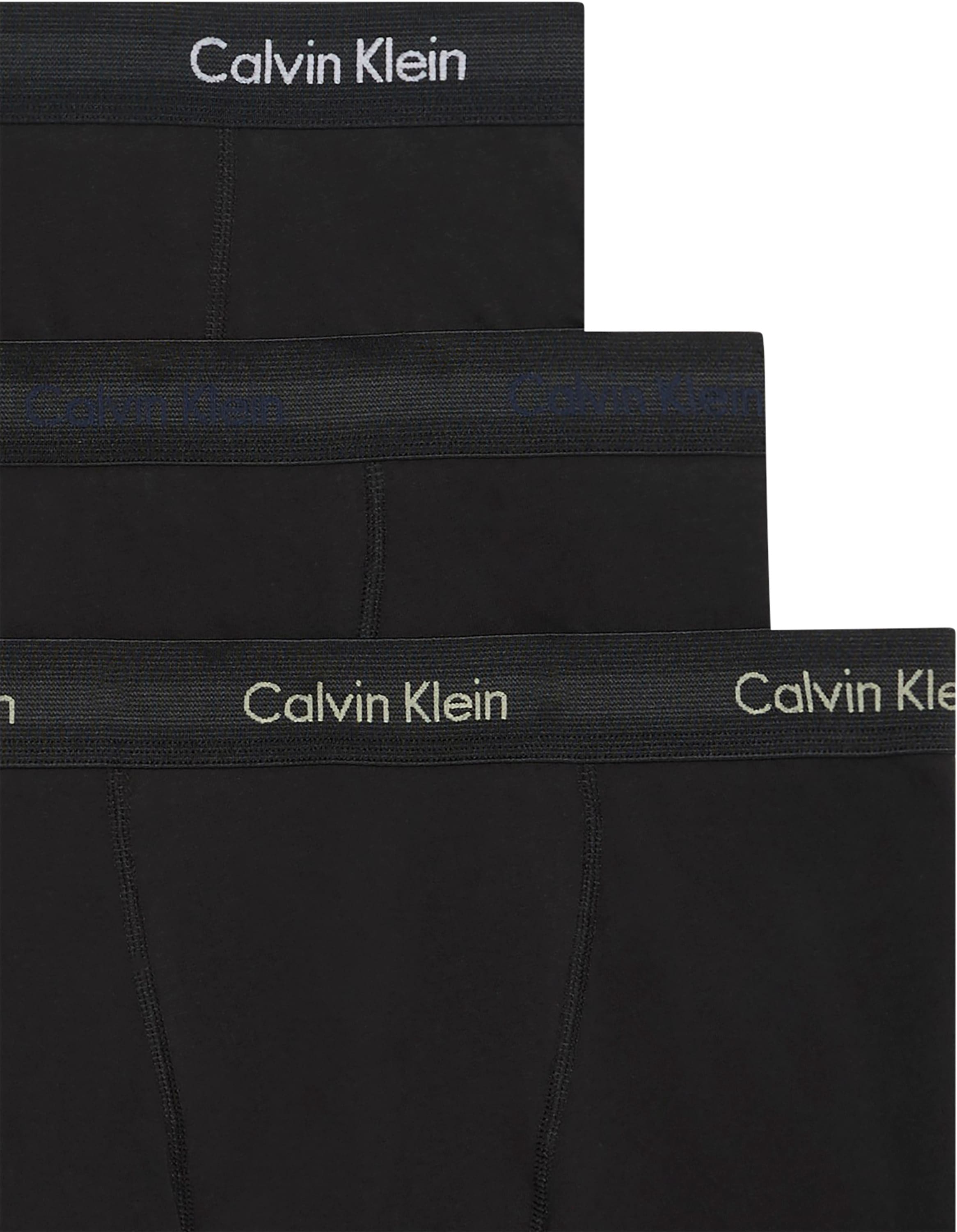 Calvin Klein Underwear Trunk »TRUNK 3PK« Packung, 3er-Pack, 3 Stk. mit Logo-Elastikbund