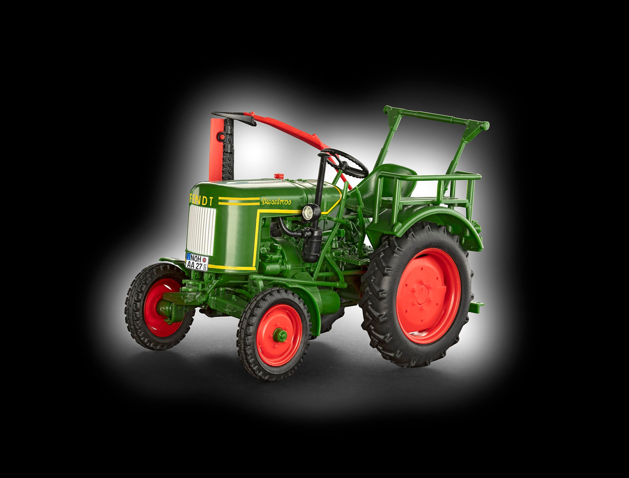 Revell® Modellbausatz »Click System, Fendt F20 Dieselroß Traktor«, 1:24, Made in Europe