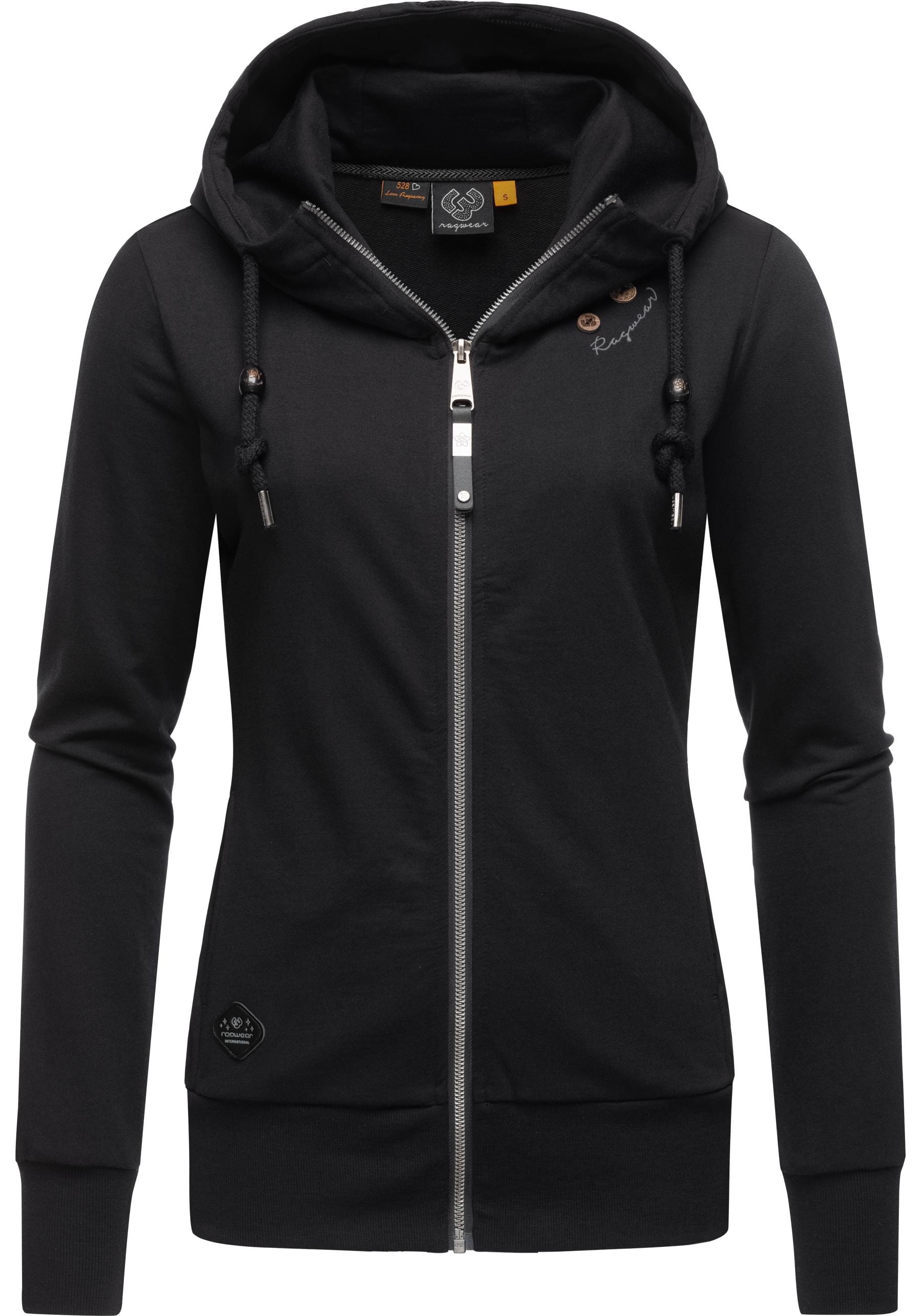 Kapuzensweatjacke »Paya Intl.«, sportlicher Damen Kapuzensweater mit Kordeln