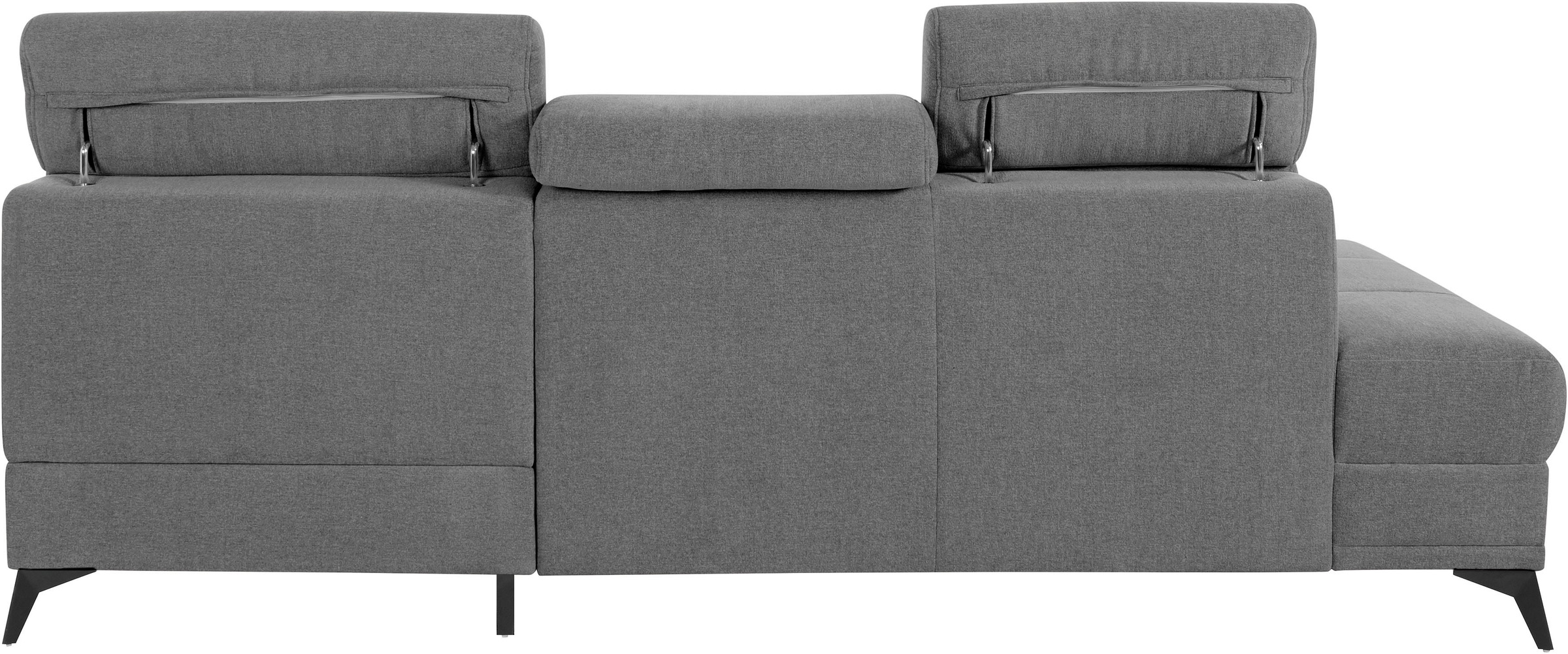 INOSIGN Ecksofa »Cardiz L-Form«, inkl.Kopfteilverstellung und Federkern wahlweise mit Bettfunktion