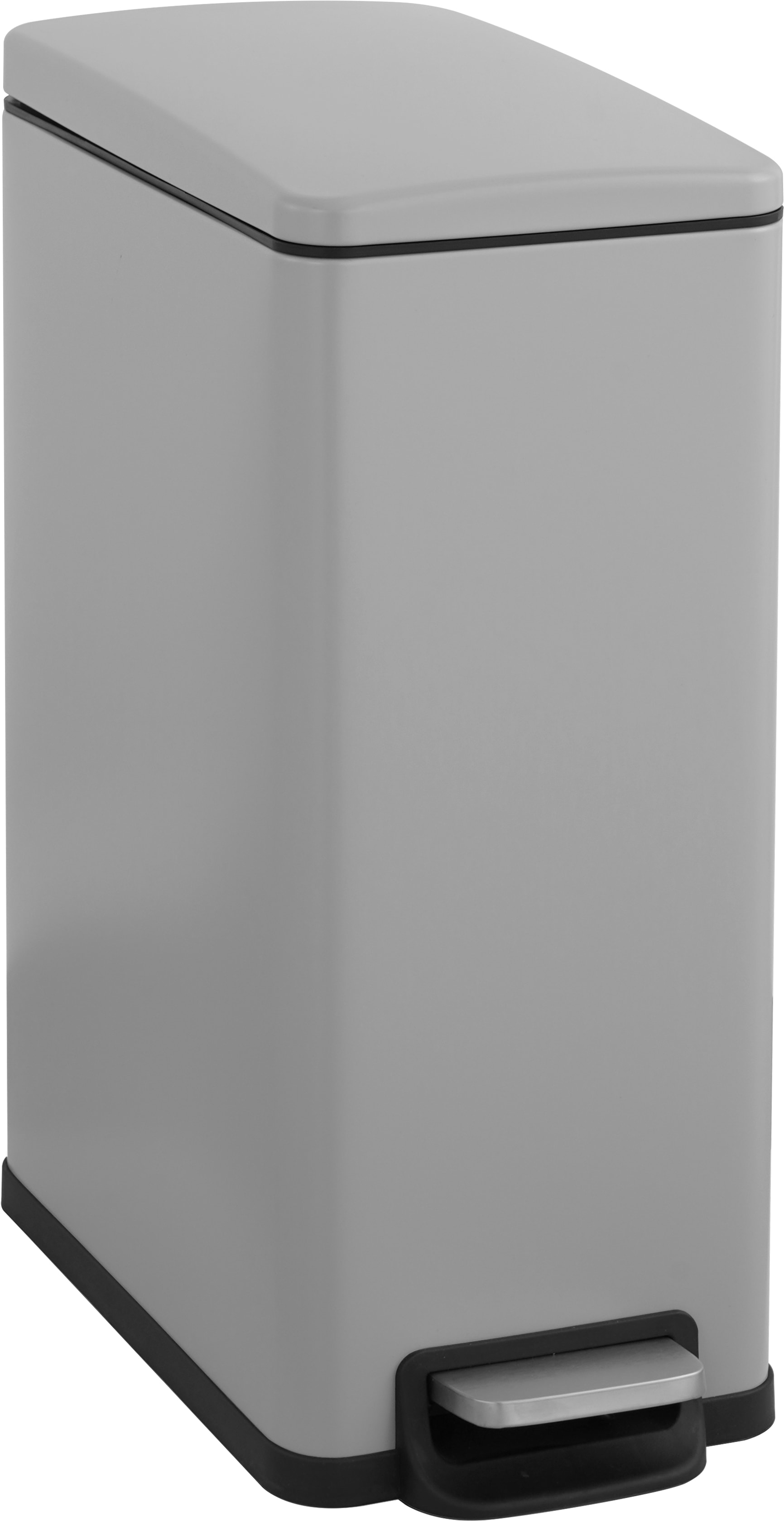 OTTO home Mülleimer "Joonah, Soft Close, schmal und kompakt" 1 Behälter Nischen-Mülleimer, Treteimer, Kosmetikeimer mit Deckel