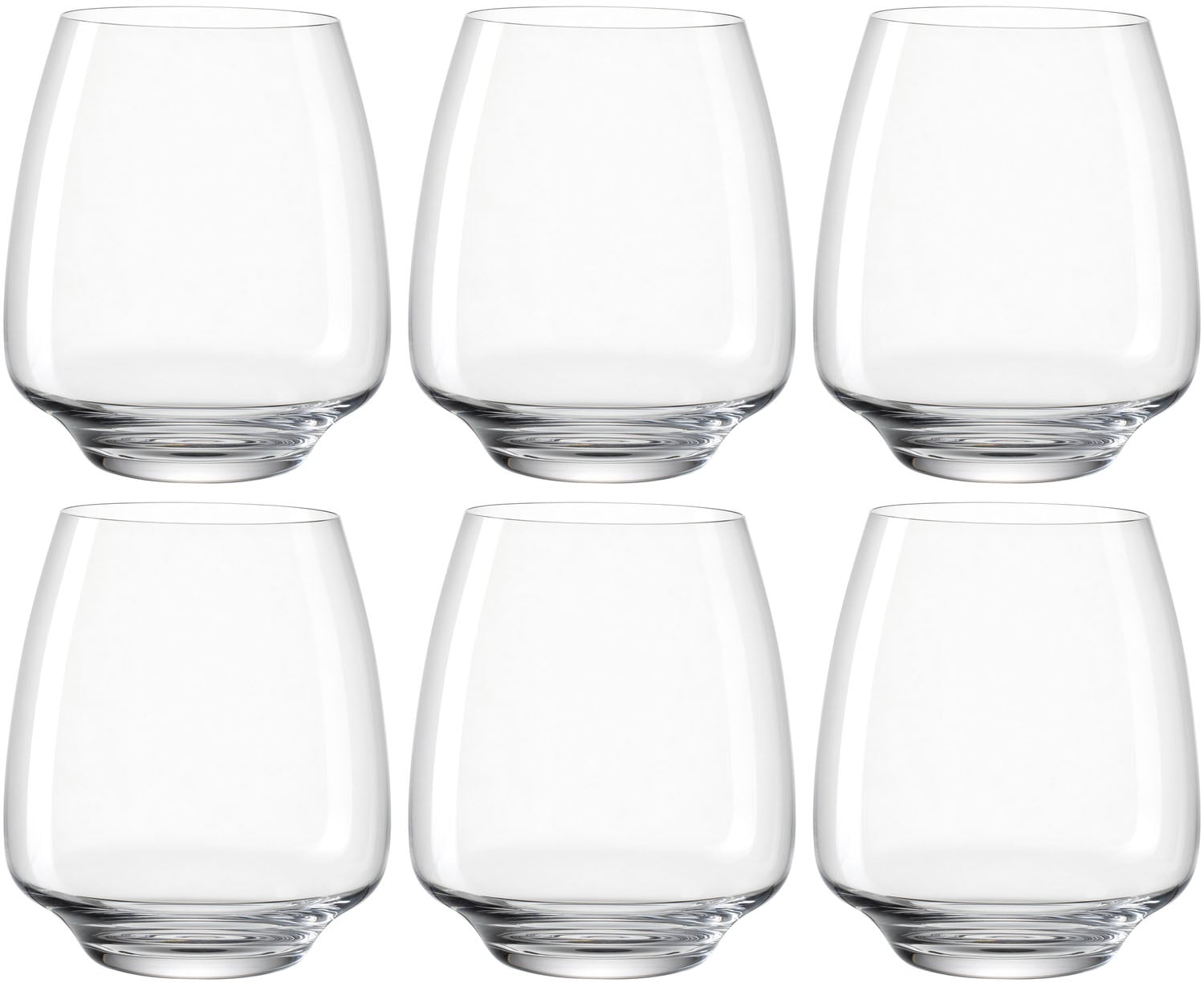 LEONARDO Whiskyglas "Trinkglas, CESTI, 460 ml, 6er-Set" Whiskybecher, spülmaschinengeeignet